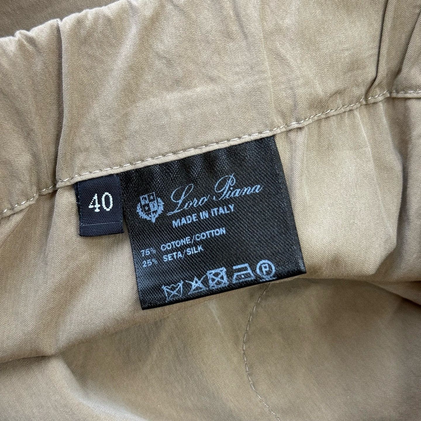 Loro Piana Loro Piana Cotton Silk Pants IT 40 Size 27" / US 4 / IT 40 - 4 Thumbnail