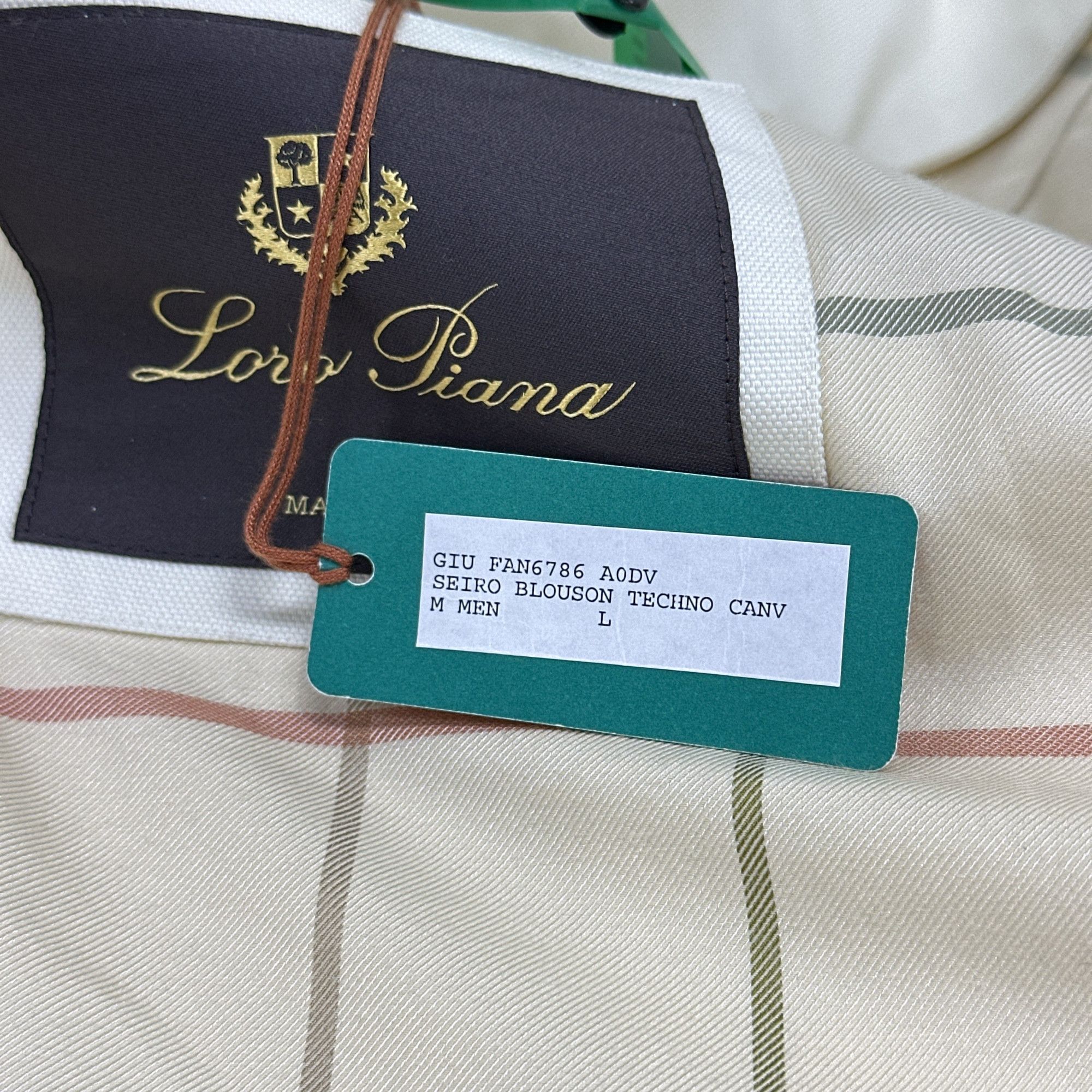 Loro Piana Loro Piana Seiro Blouson Jacket Size L Size US L / EU 52-54 / 3 - 5 Thumbnail