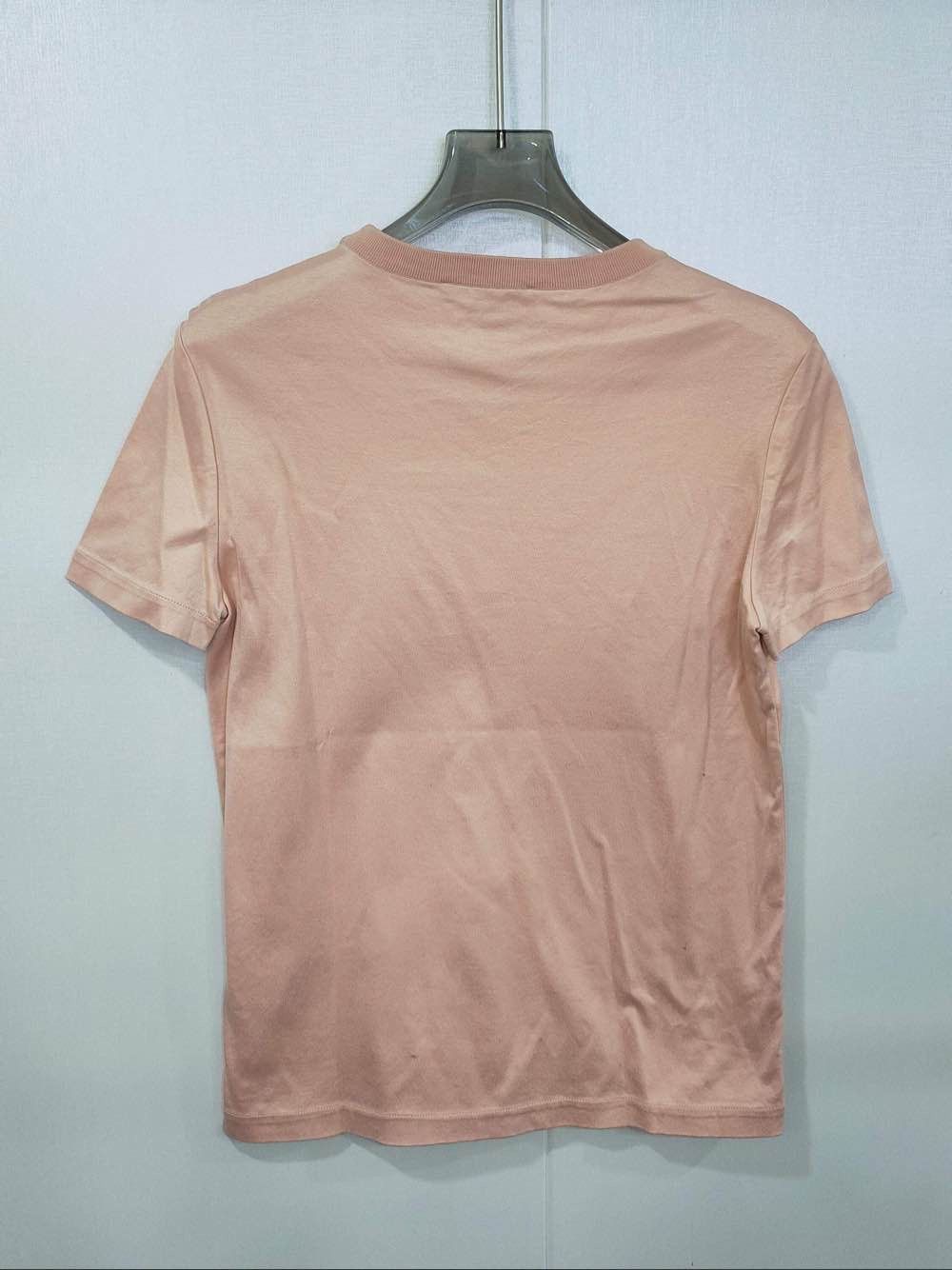 Loro Piana Loro Piana Pink Cotton T-Shirt Size 40 Size S / US 4 / IT 40 - 2 Thumbnail