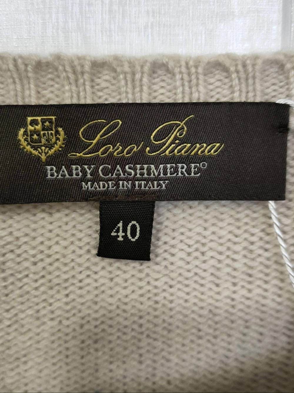 Loro Piana Loro Piana Baby Cashmere Striped Sweater Size 40 Size S / US 4 / IT 40 - 3 Thumbnail