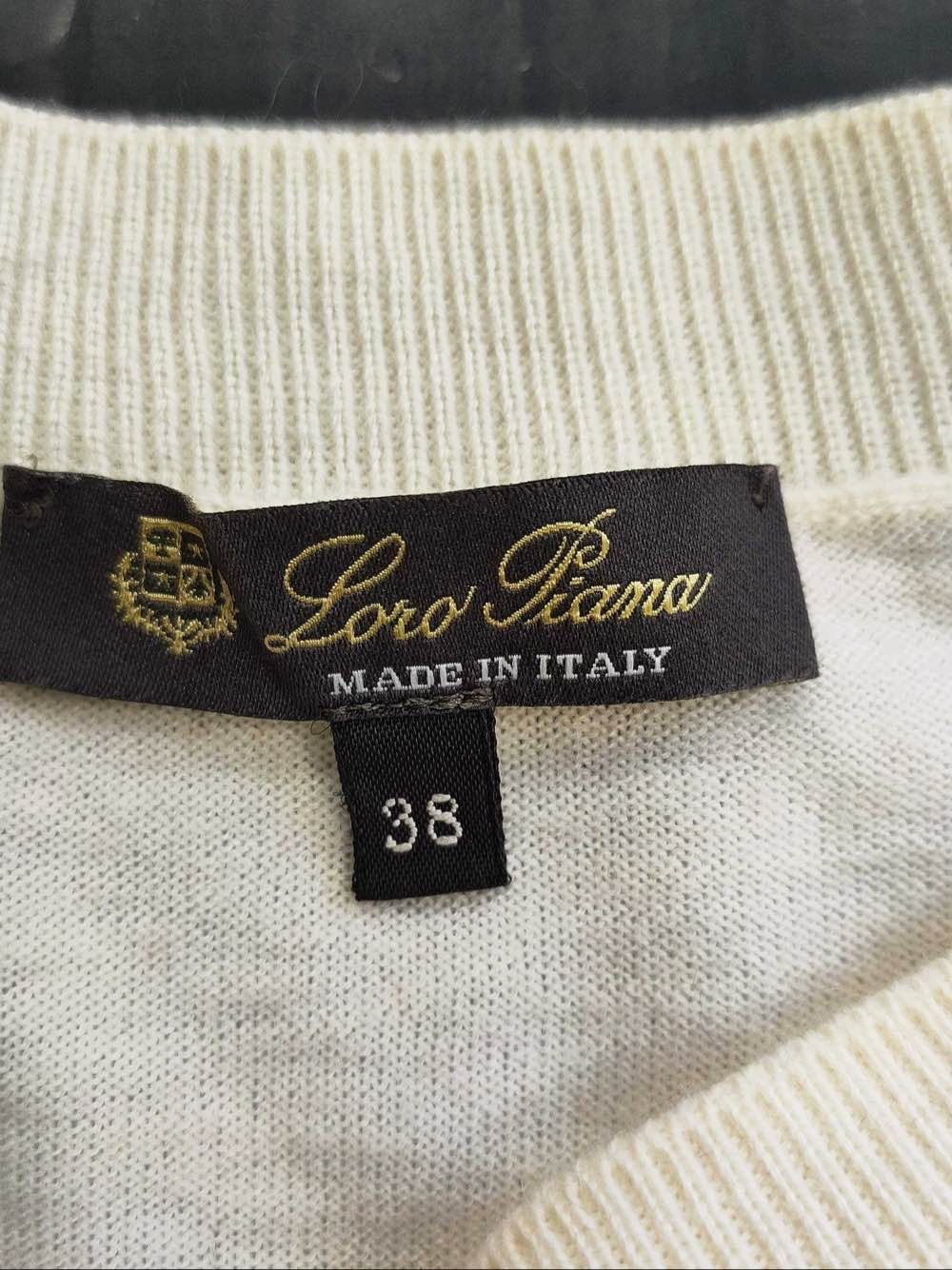 Loro Piana Loro Piana Striped Cashmere Sweater Size 38 Size XS / US 0-2 / IT 36-38 - 3 Thumbnail