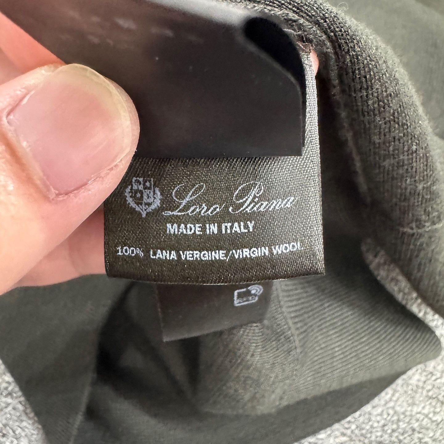 Loro Piana Loro Piana Green Virgin Wool Long Sleeve Polo Size M Size US M / EU 48-50 / 2 - 5 Thumbnail