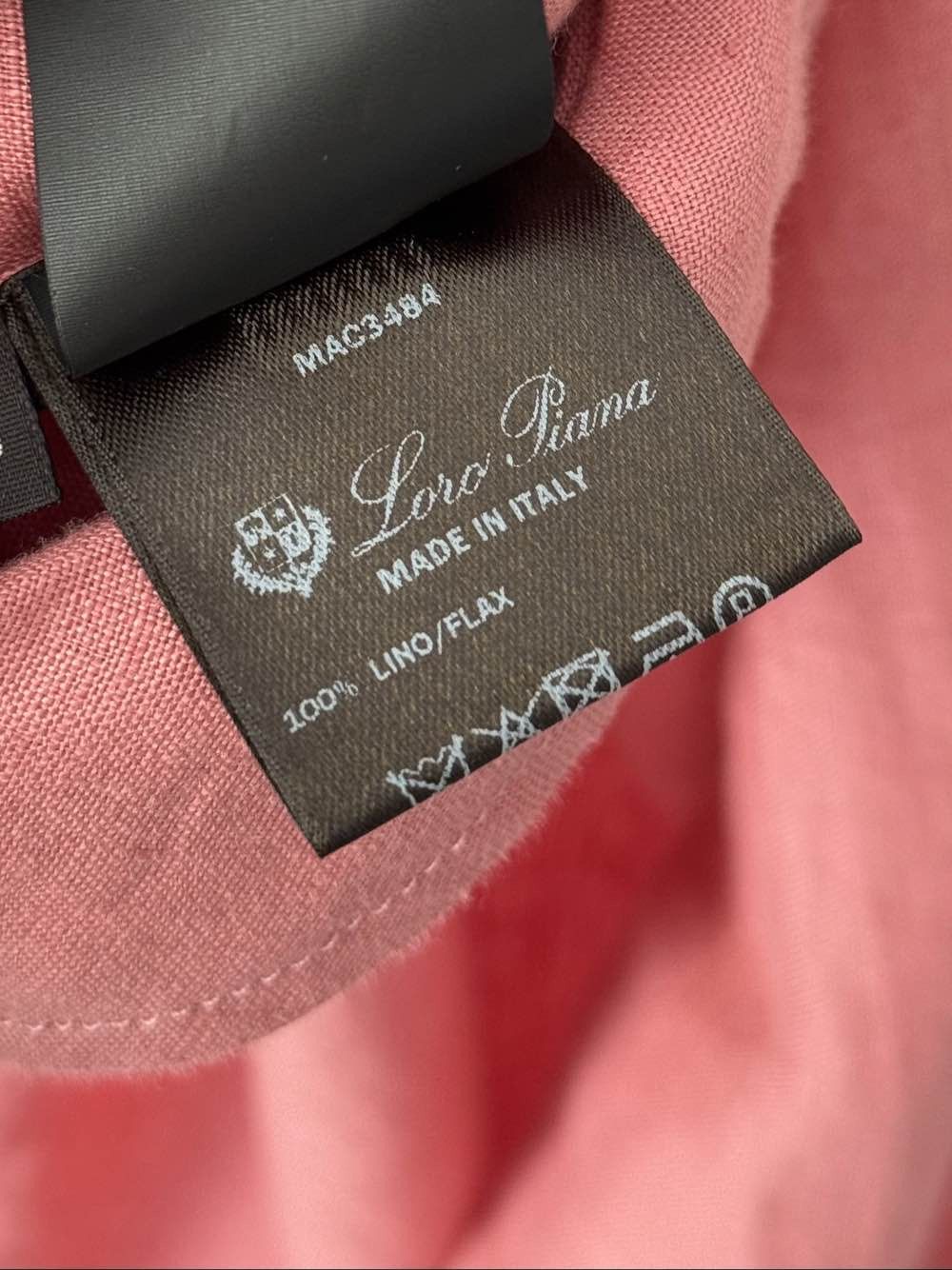 Loro Piana Loro Piana Pink Linen Mini Dress Size 38 Size XS / US 0-2 / IT 36-38 - 8 Thumbnail