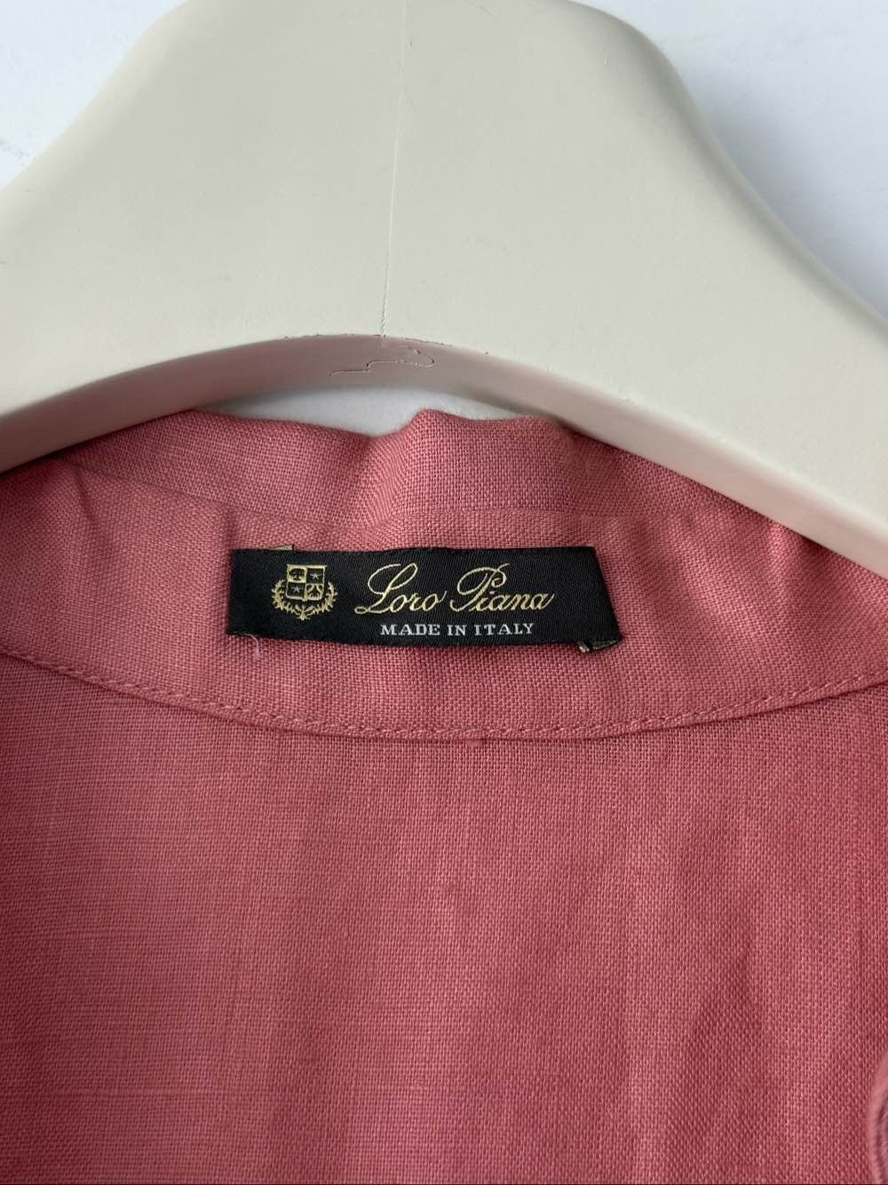 Loro Piana Loro Piana Pink Linen Mini Dress Size 38 Size XS / US 0-2 / IT 36-38 - 3 Thumbnail