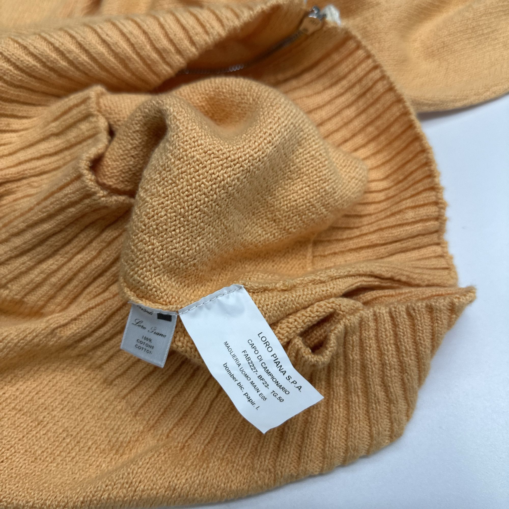 Loro Piana Loro Piana Zip Up Knit Sweater Size 50 Size US M / EU 48-50 / 2 - 4 Thumbnail