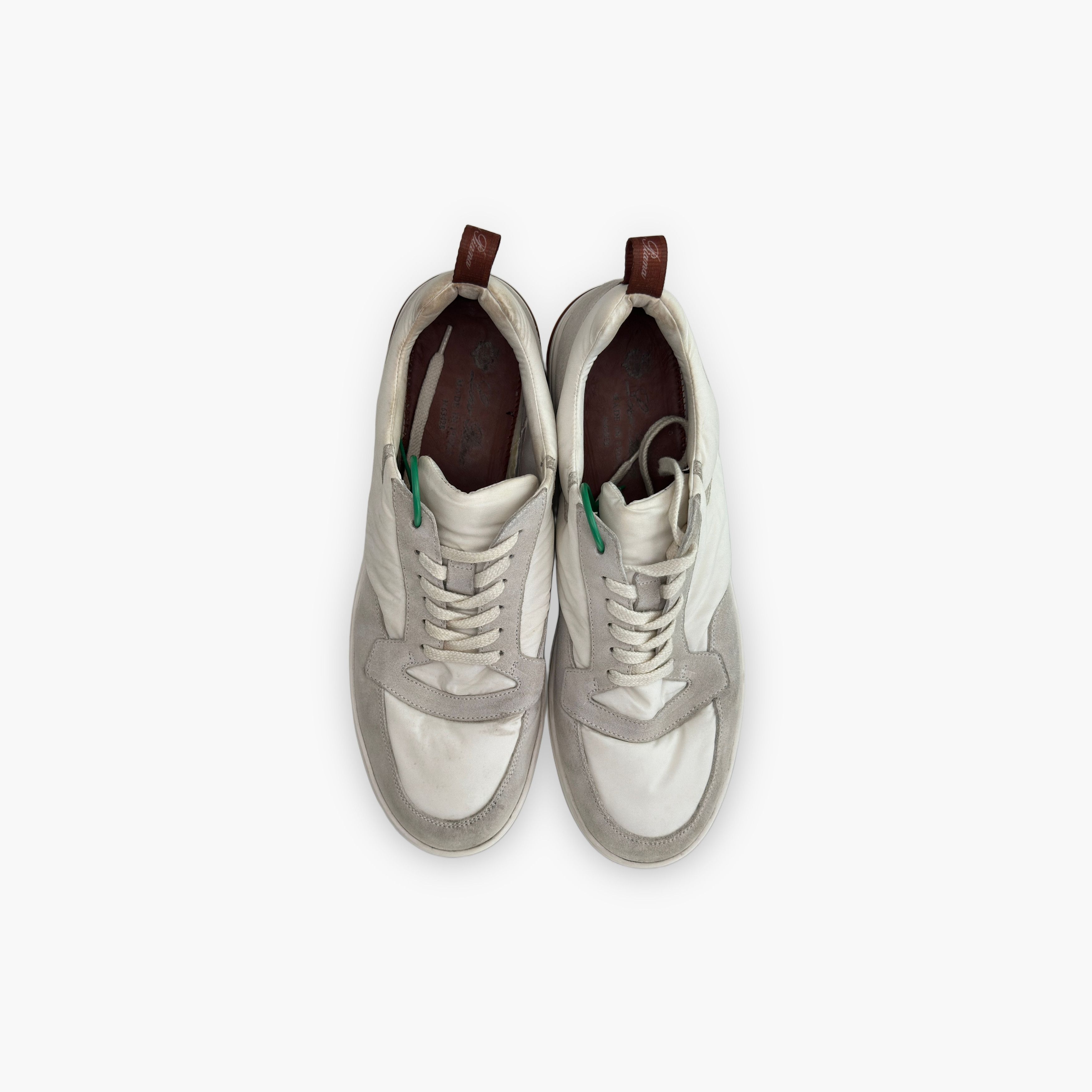 Loro Piana Loro Piana Leather Suede Low Top Sneakers Size 10 Size US 10 / EU 43 - 9 Thumbnail