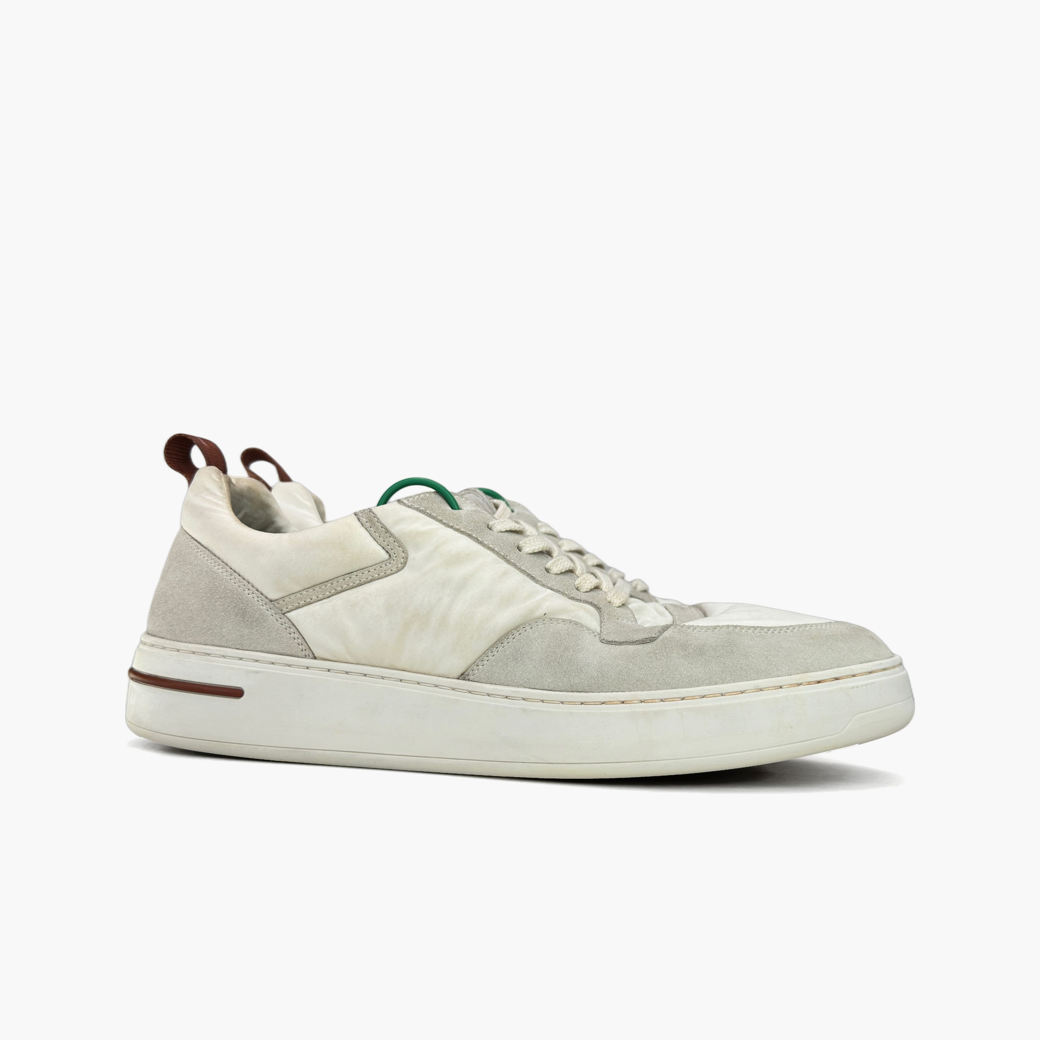 Loro Piana Loro Piana Leather Suede Low Top Sneakers Size 10 Size US 10 / EU 43 - 4 Thumbnail