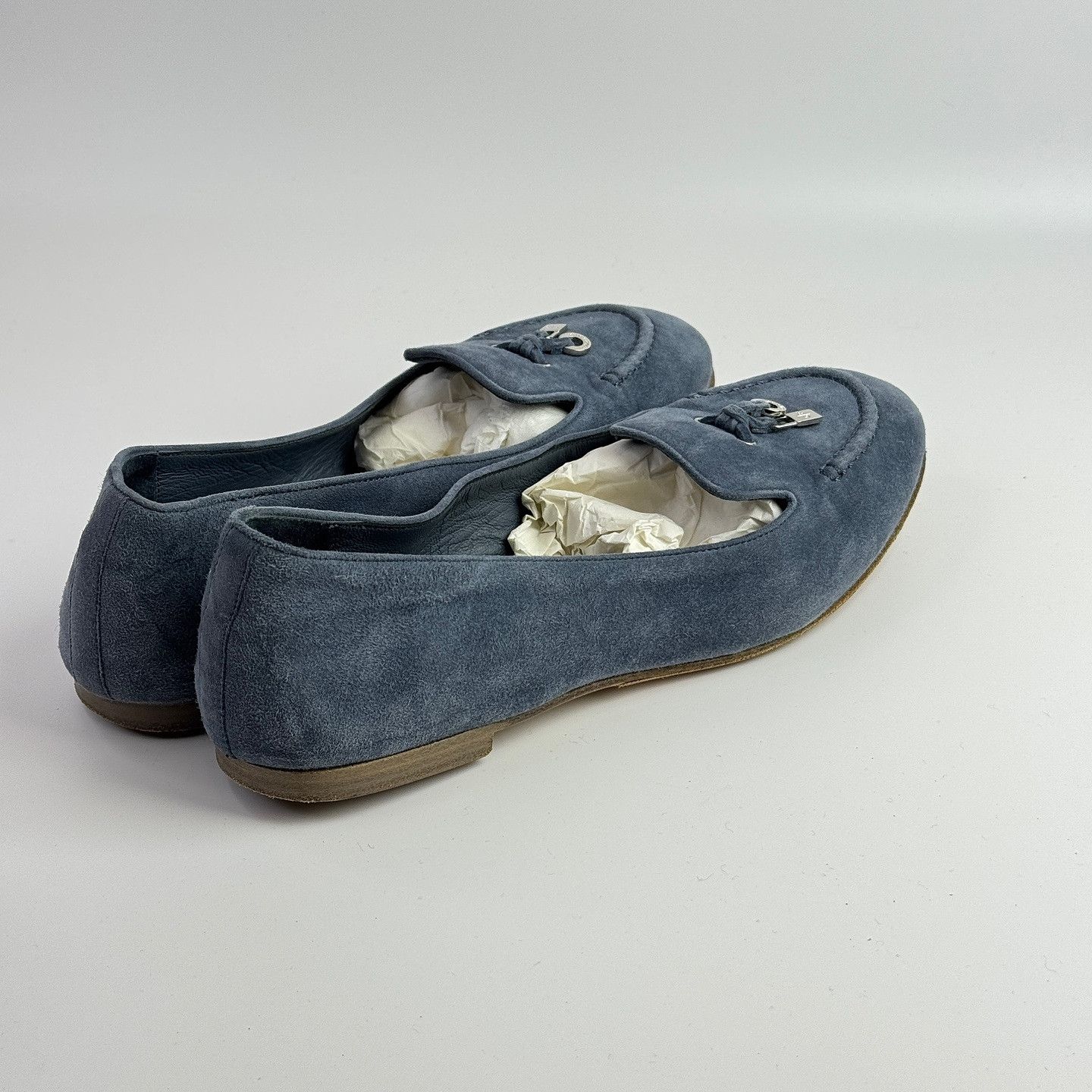 Loro Piana Loro Piana Suede Summer Walk Loafers Size 37.5 Size US 7.5 / IT 37.5 - 11 Thumbnail