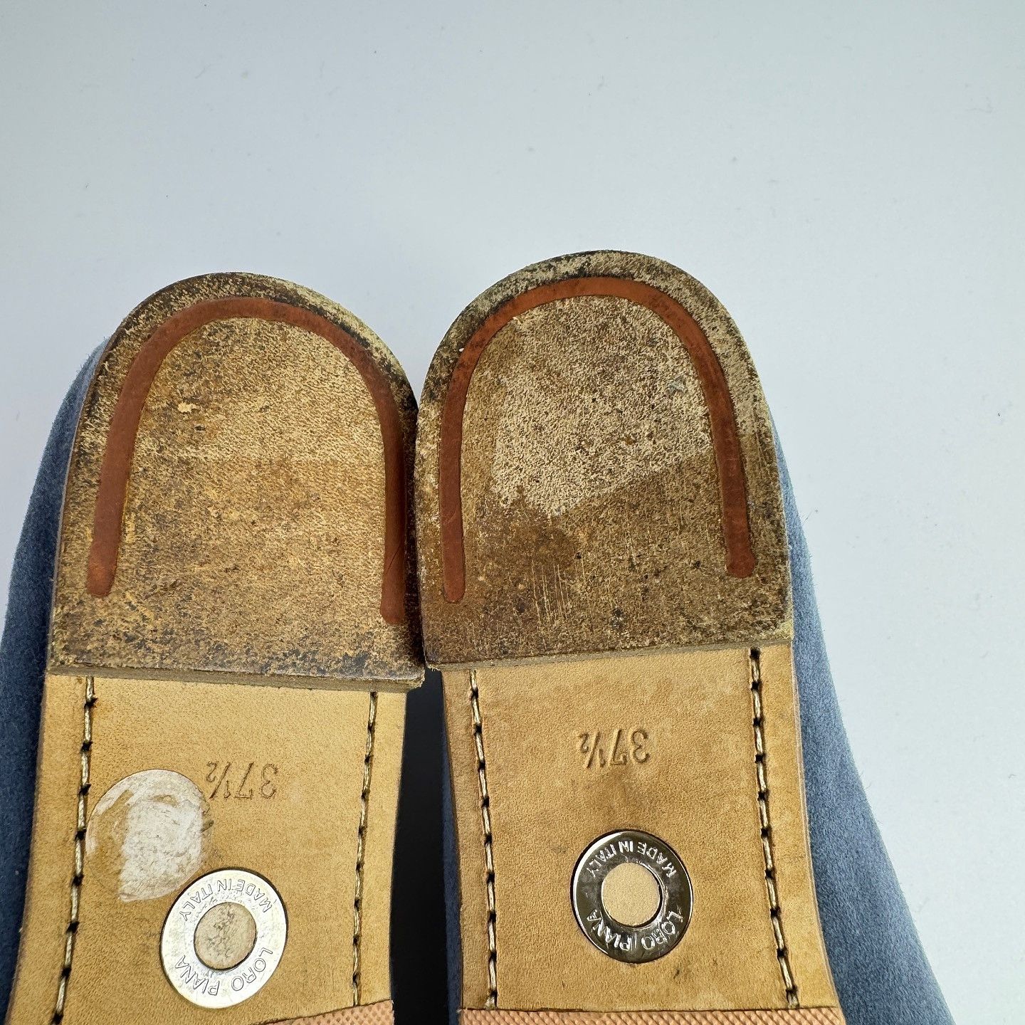 Loro Piana Loro Piana Suede Summer Walk Loafers Size 37.5 Size US 7.5 / IT 37.5 - 16 Thumbnail