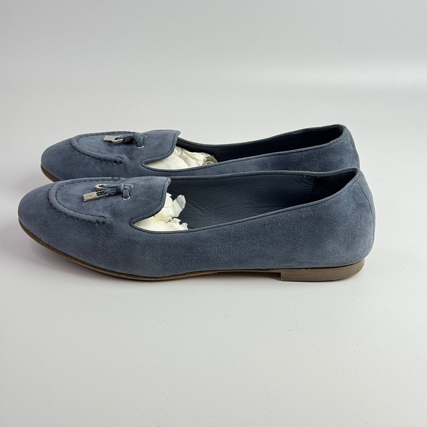 Loro Piana Loro Piana Suede Summer Walk Loafers Size 37.5 Size US 7.5 / IT 37.5 - 9 Thumbnail