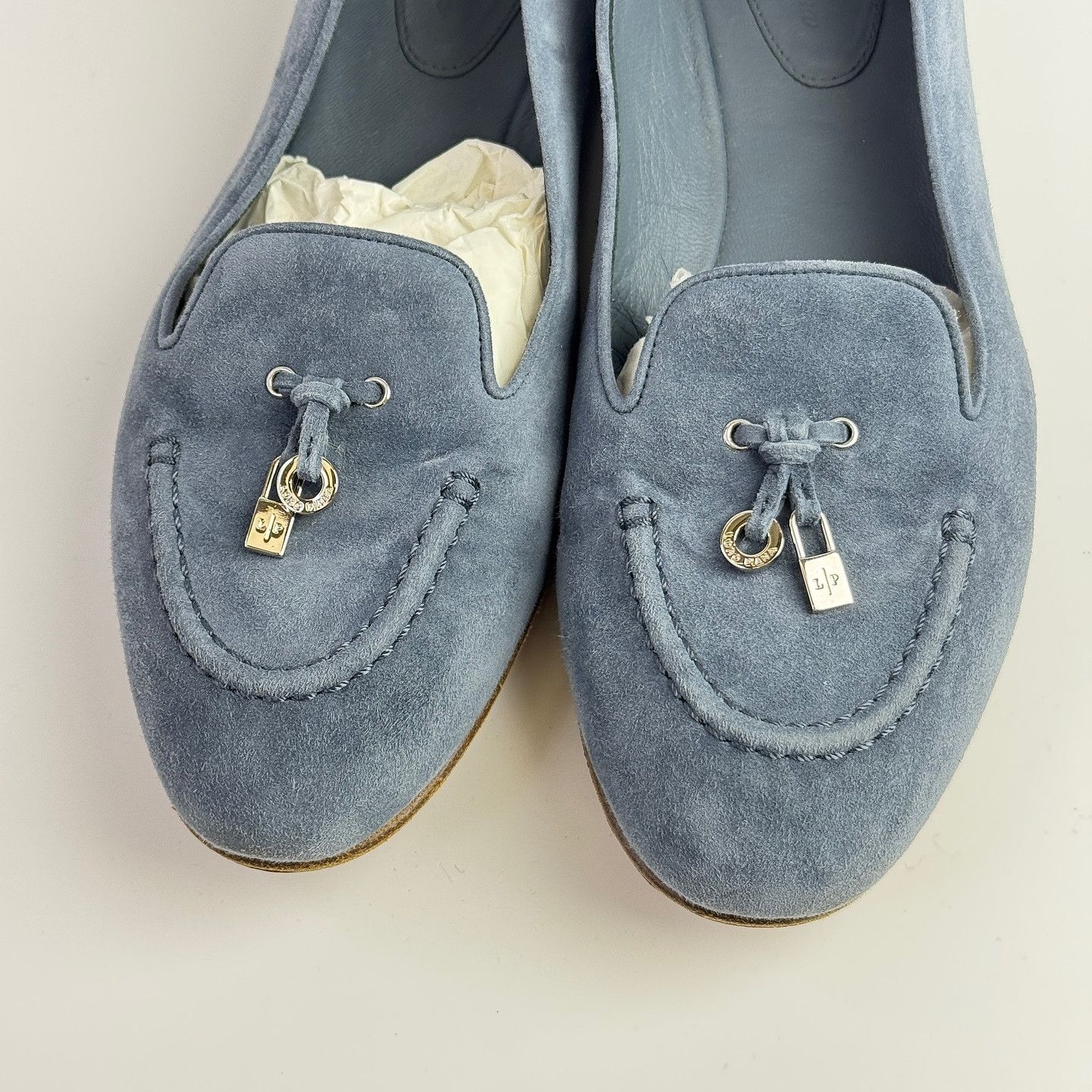Loro Piana Loro Piana Suede Summer Walk Loafers Size 37.5 Size US 7.5 / IT 37.5 - 14 Thumbnail