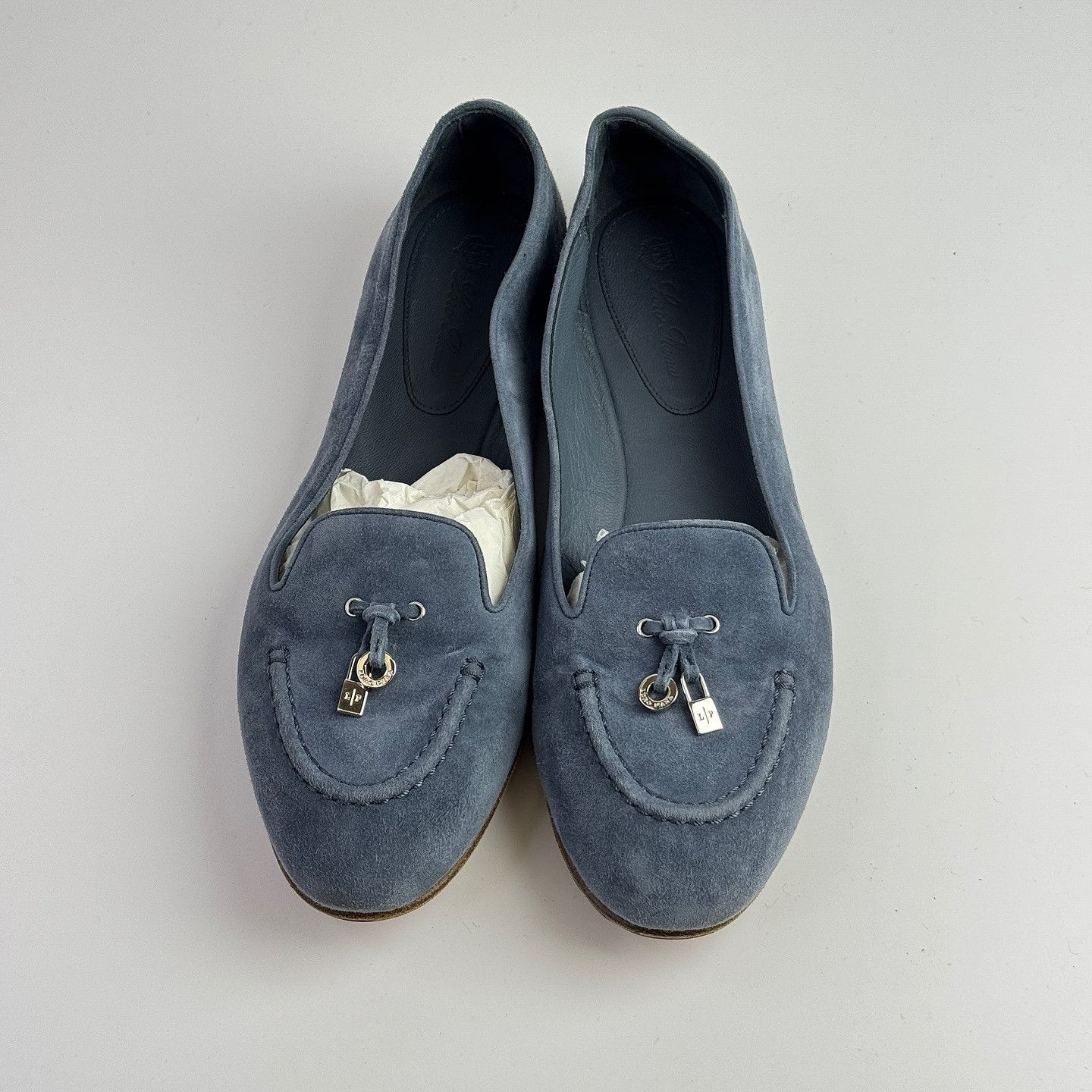 Loro Piana Loro Piana Suede Summer Walk Loafers Size 37.5 Size US 7.5 / IT 37.5 - 7 Thumbnail