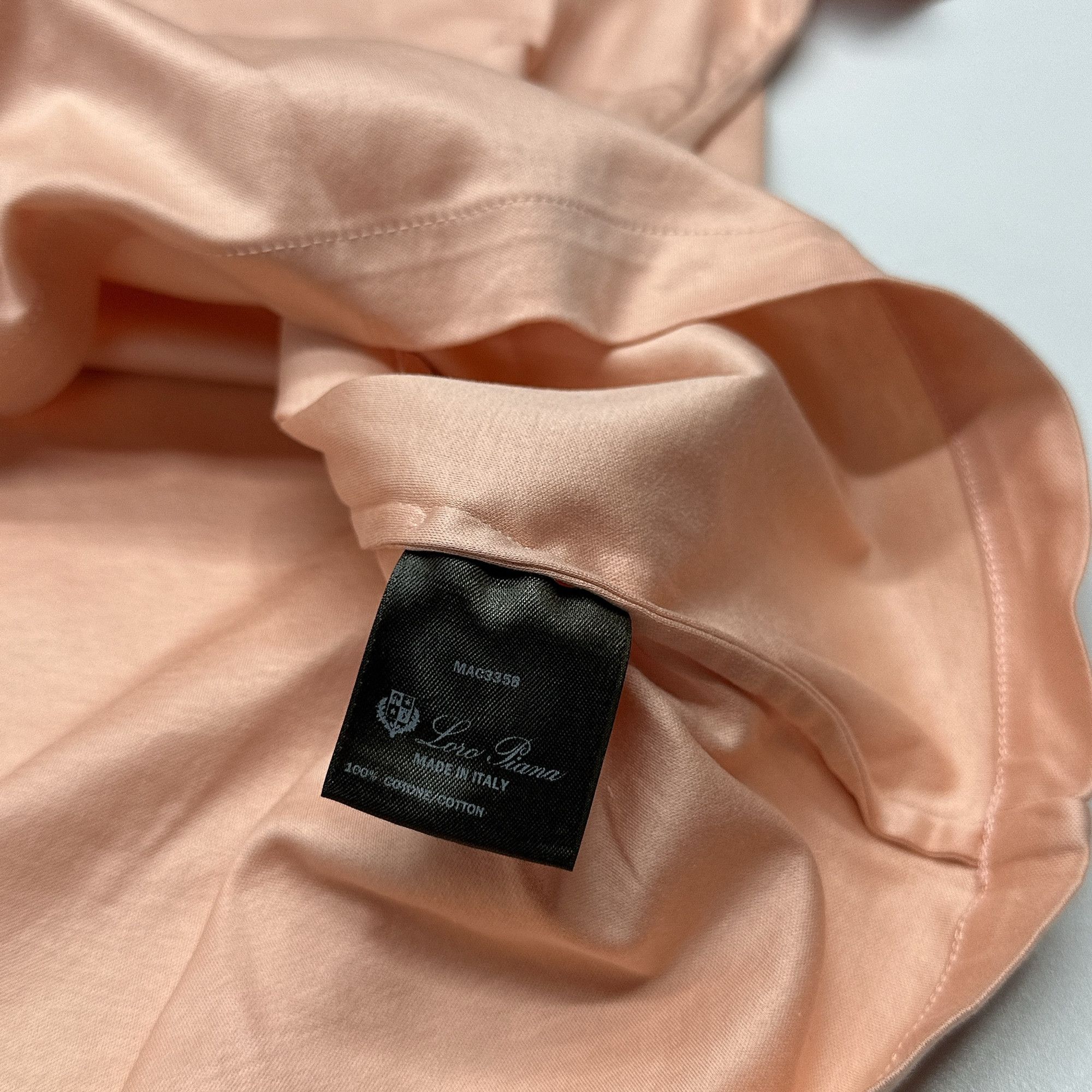 Loro Piana Loro Piana Pink Cotton T-Shirt Size S Size US S / EU 44-46 / 1 - 4 Thumbnail
