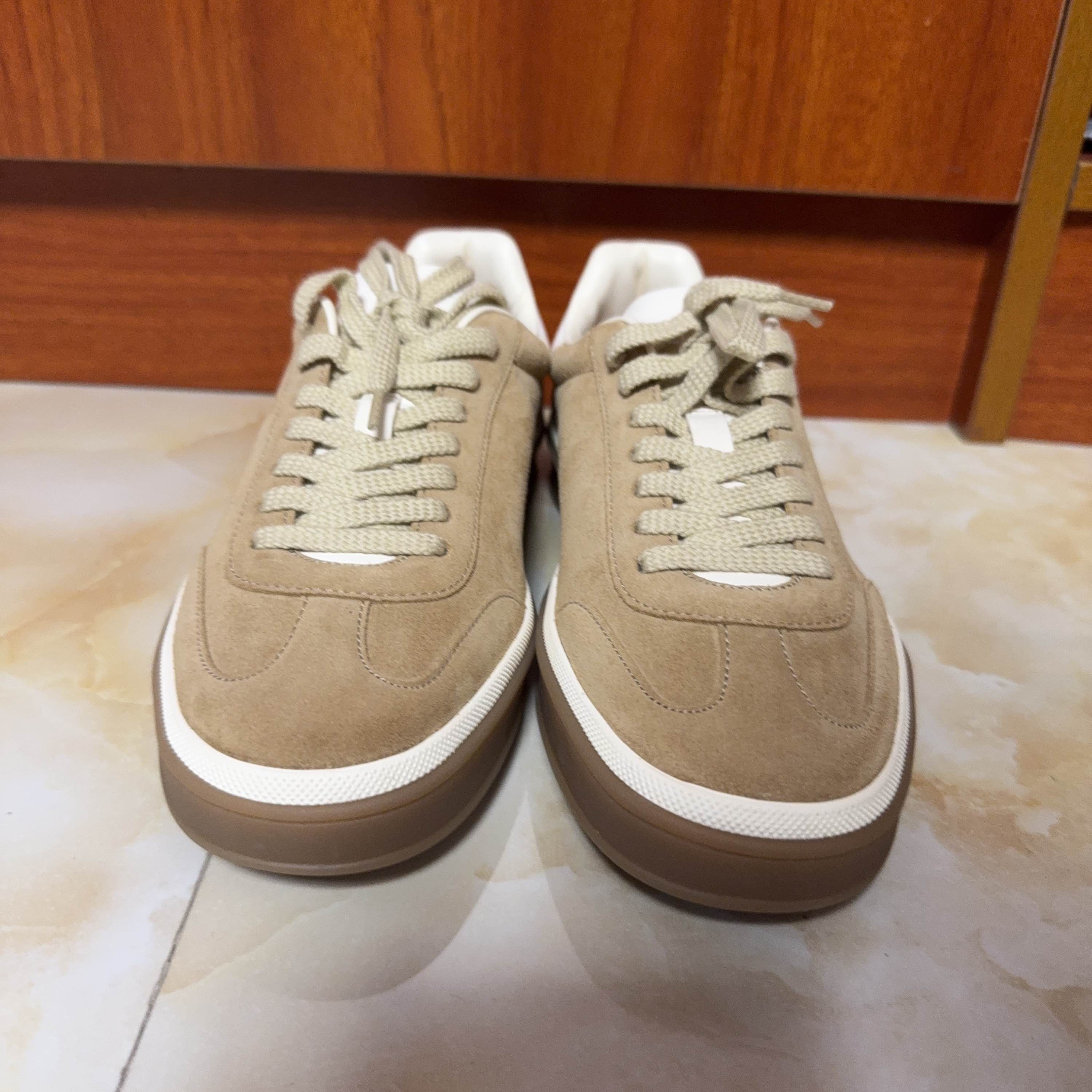 Loro Piana Loro Piana Suede Low-Top Sneakers Size 36.5 Size US 6.5 / IT 36.5 - 2 Thumbnail