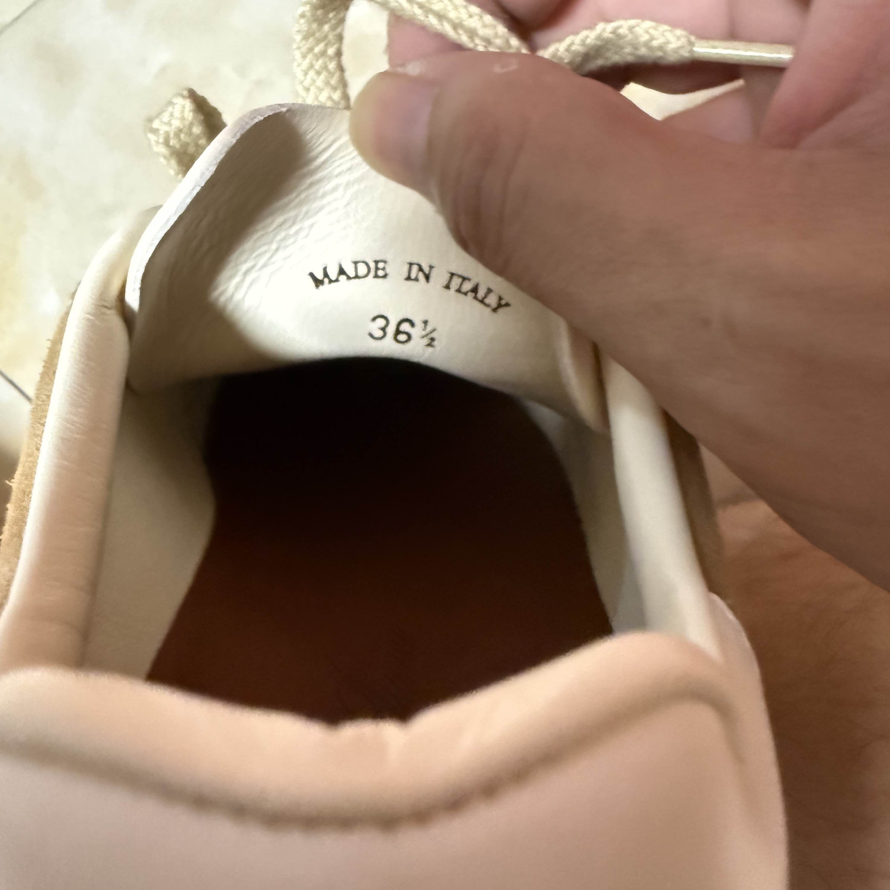 Loro Piana Loro Piana Suede Low-Top Sneakers Size 36.5 Size US 6.5 / IT 36.5 - 5 Thumbnail