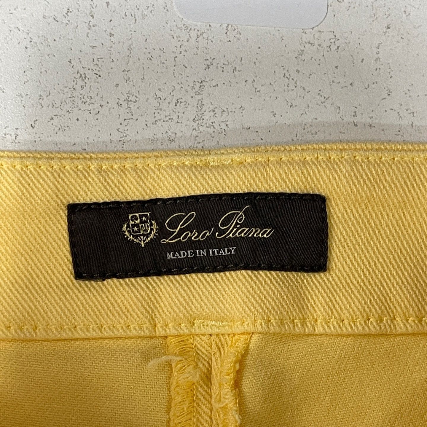 Loro Piana Loro Piana Yellow Cotton Pants Size 38 Size 26" / US 2 / IT 38 - 3 Thumbnail