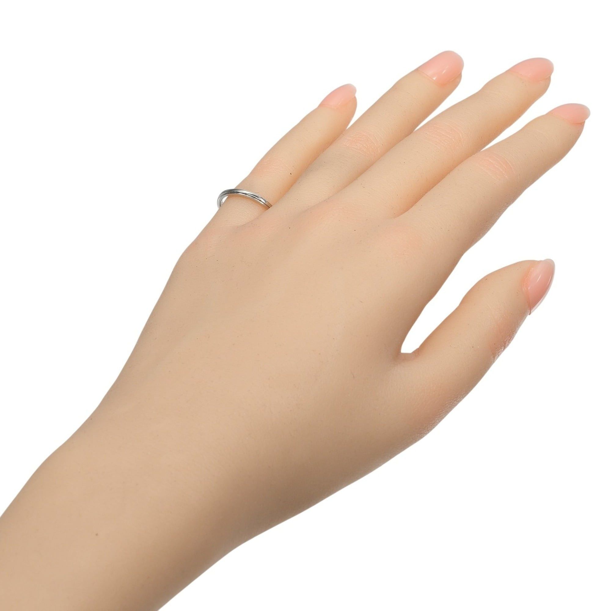 Cartier Cartier Damour Ring, Size 9, Platinum 950, Approx. 2g. Size ONE SIZE - 2 Thumbnail