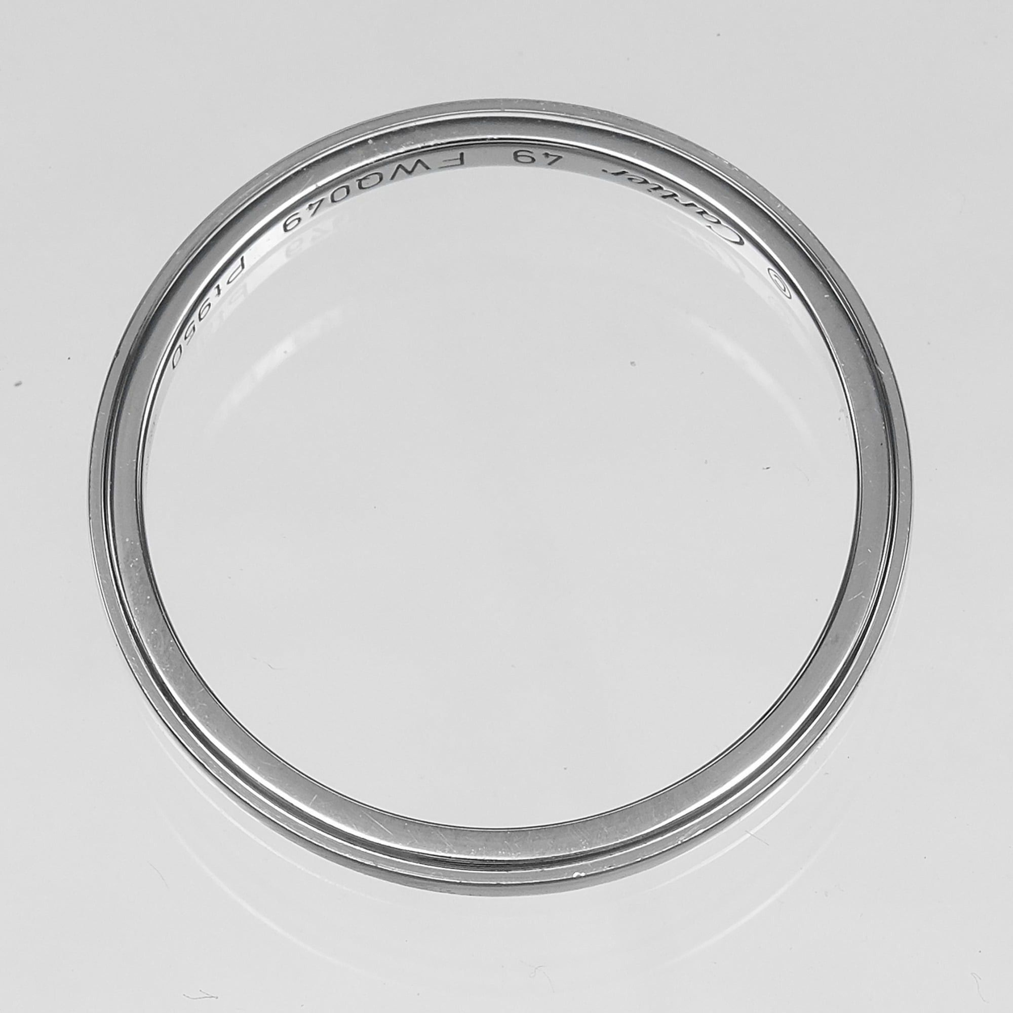 Cartier Cartier Damour Ring, Size 9, Platinum 950, Approx. 2g. Size ONE SIZE - 10 Thumbnail