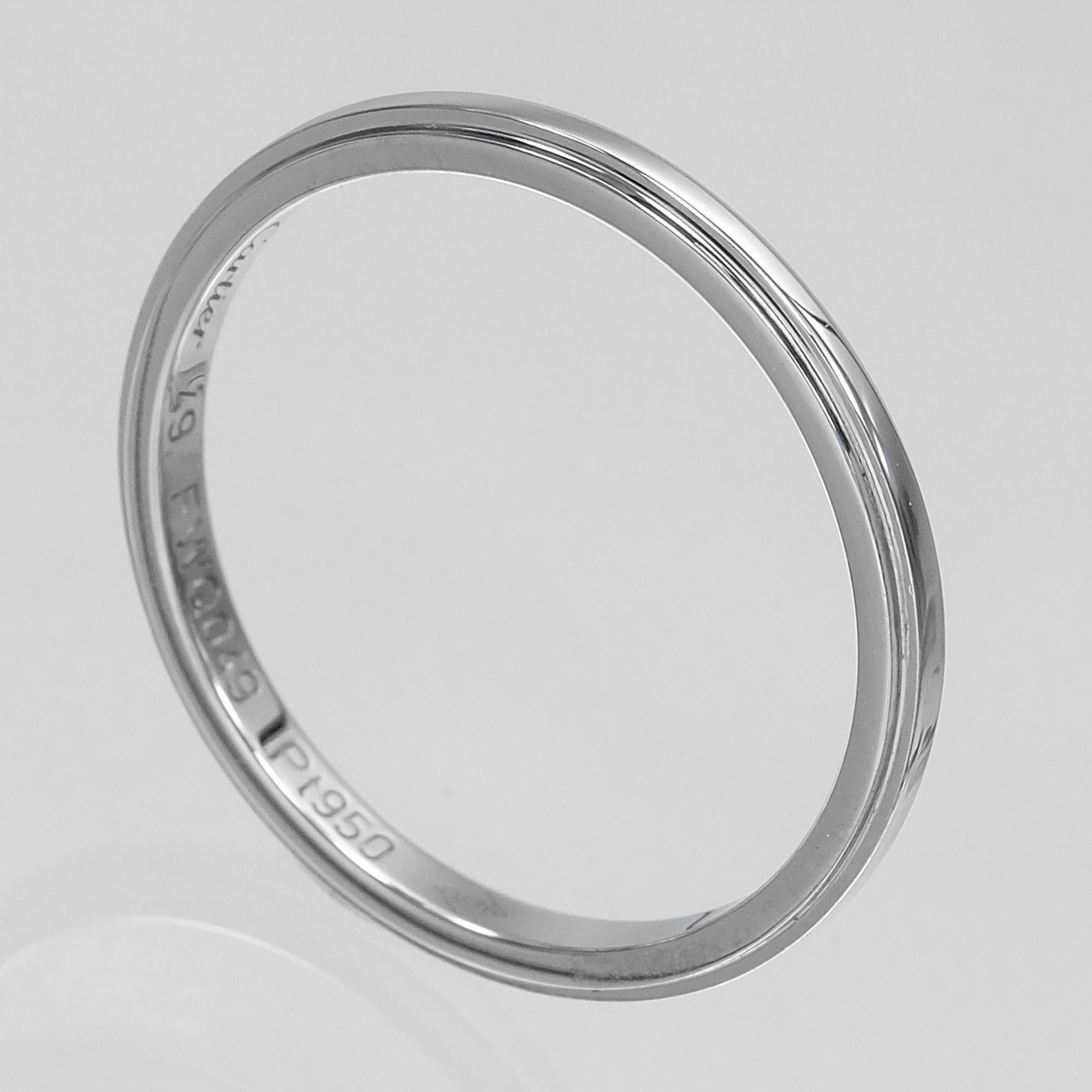 Cartier Cartier Damour Ring, Size 9, Platinum 950, Approx. 2g. Size ONE SIZE - 3 Thumbnail