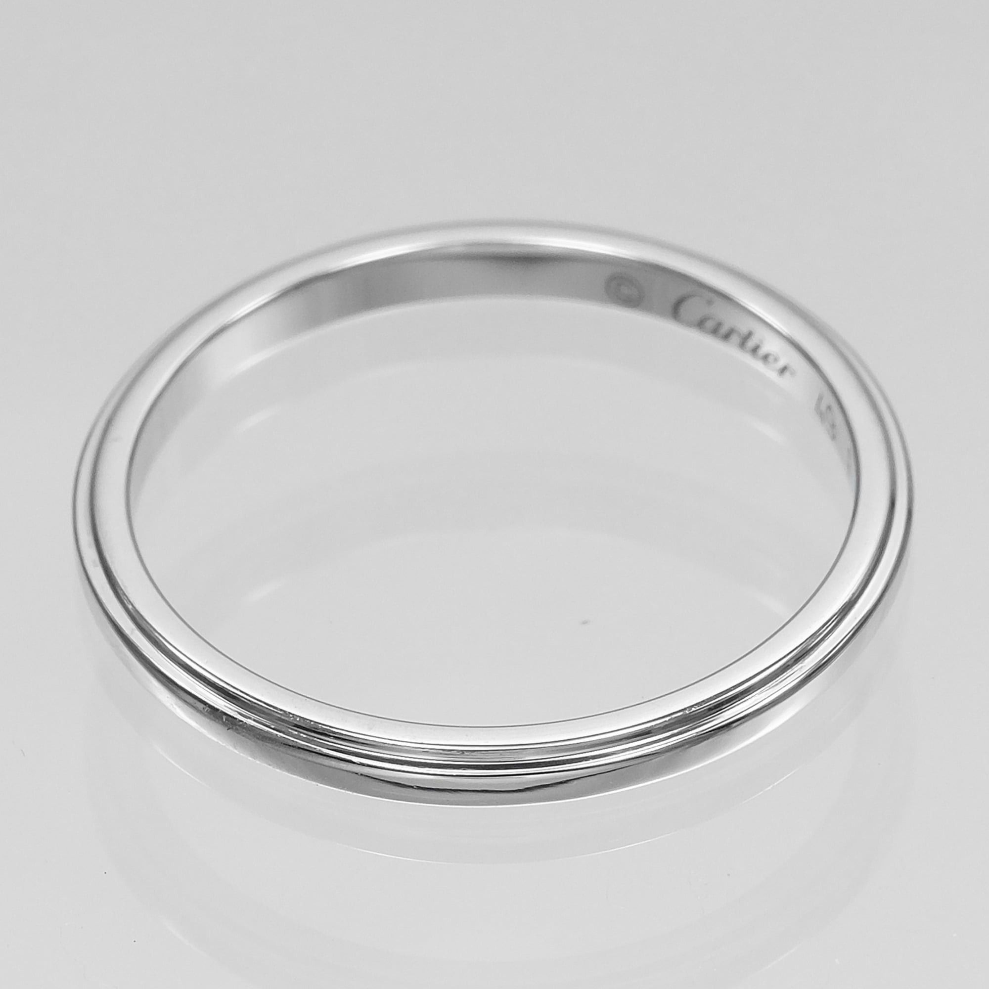 Cartier Cartier Damour Ring, Size 9, Platinum 950, Approx. 2g. Size ONE SIZE - 7 Thumbnail