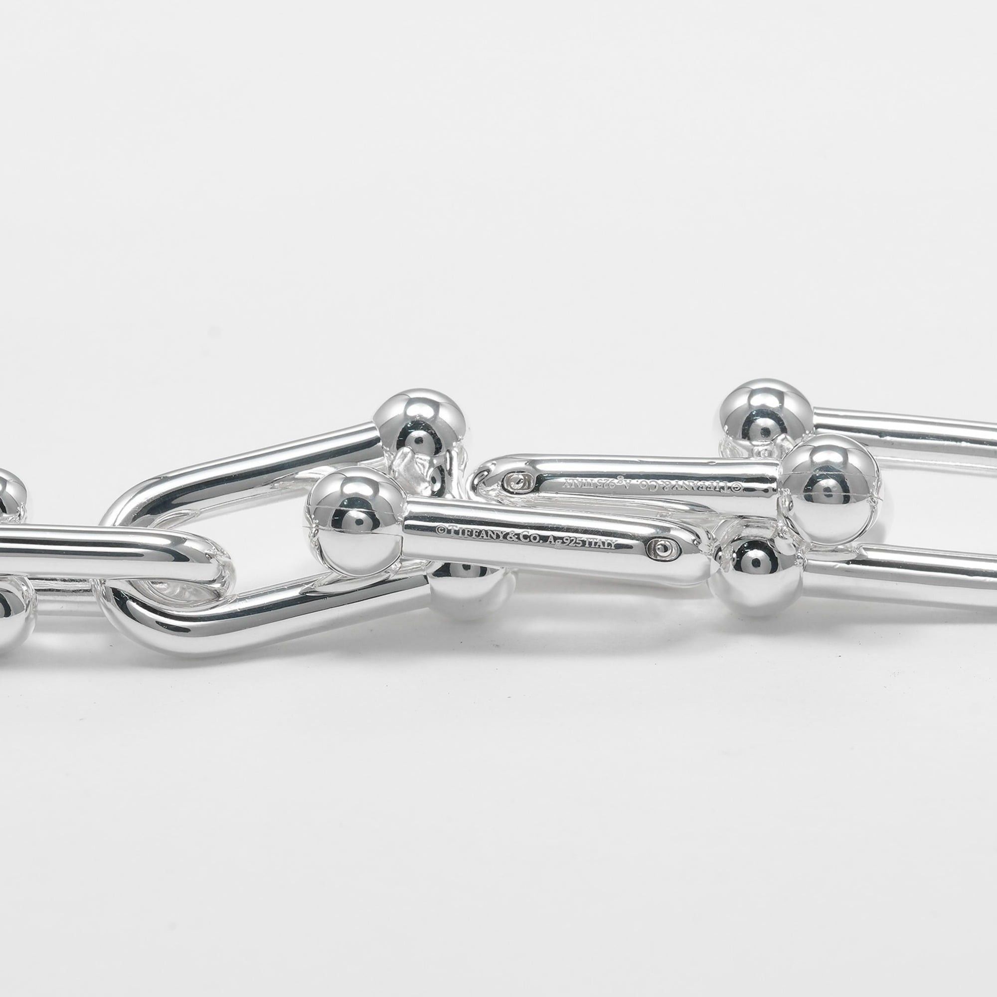 Tiffany & Co. Tiffany & Co. Hardware Graduated Link Earrings, Sterling Silver 925, Approx. 22.3g Size ONE SIZE - 4 Thumbnail