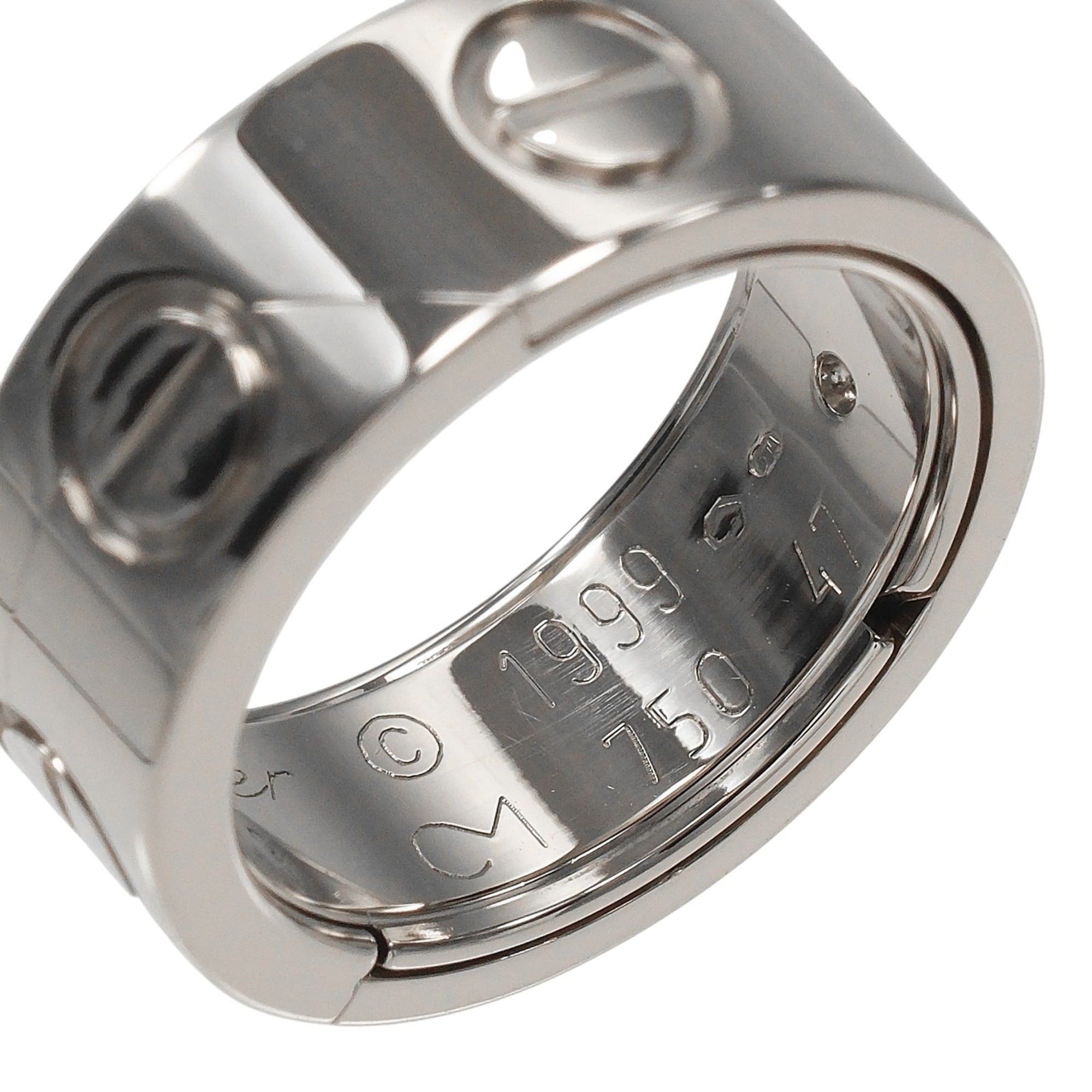 Cartier Cartier Astro Love Ring, Size 7, 18K White Gold, Approx. 11.6g Size ONE SIZE - 5 Thumbnail