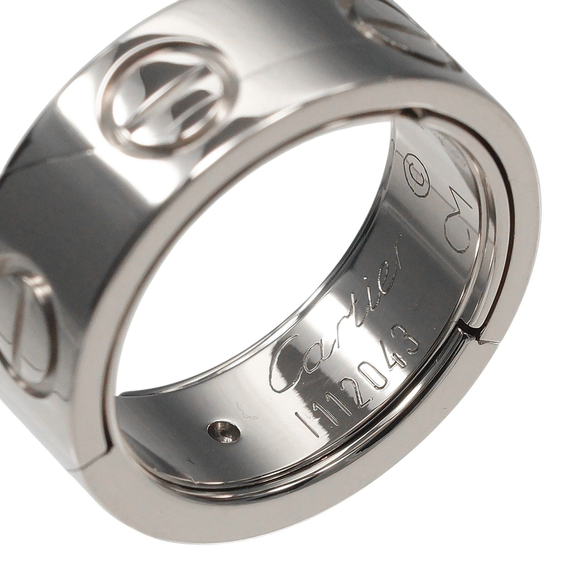 Cartier Cartier Astro Love Ring, Size 7, 18K White Gold, Approx. 11.6g Size ONE SIZE - 4 Thumbnail