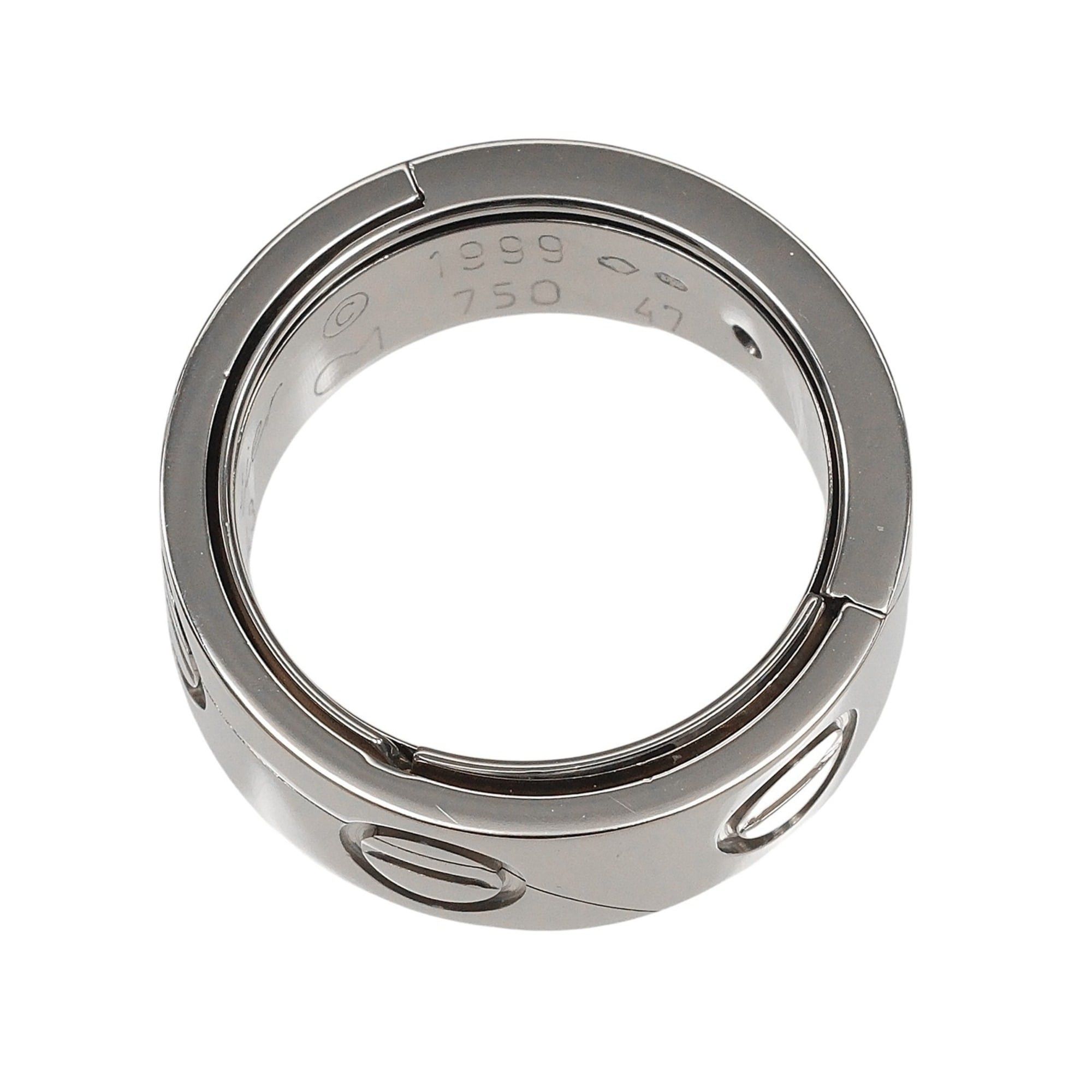 Cartier Cartier Astro Love Ring, Size 7, 18K White Gold, Approx. 11.6g Size ONE SIZE - 9 Thumbnail