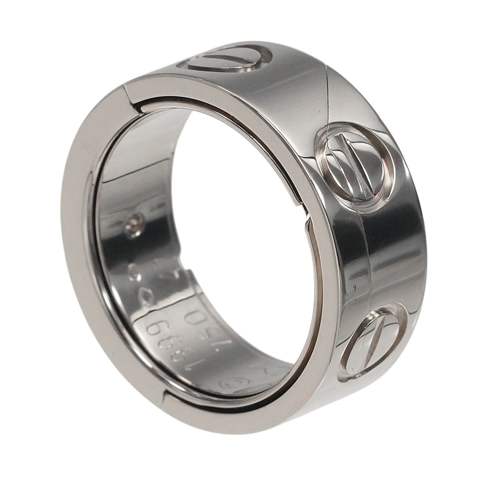 Cartier Cartier Astro Love Ring, Size 7, 18K White Gold, Approx. 11.6g Size ONE SIZE - 3 Thumbnail