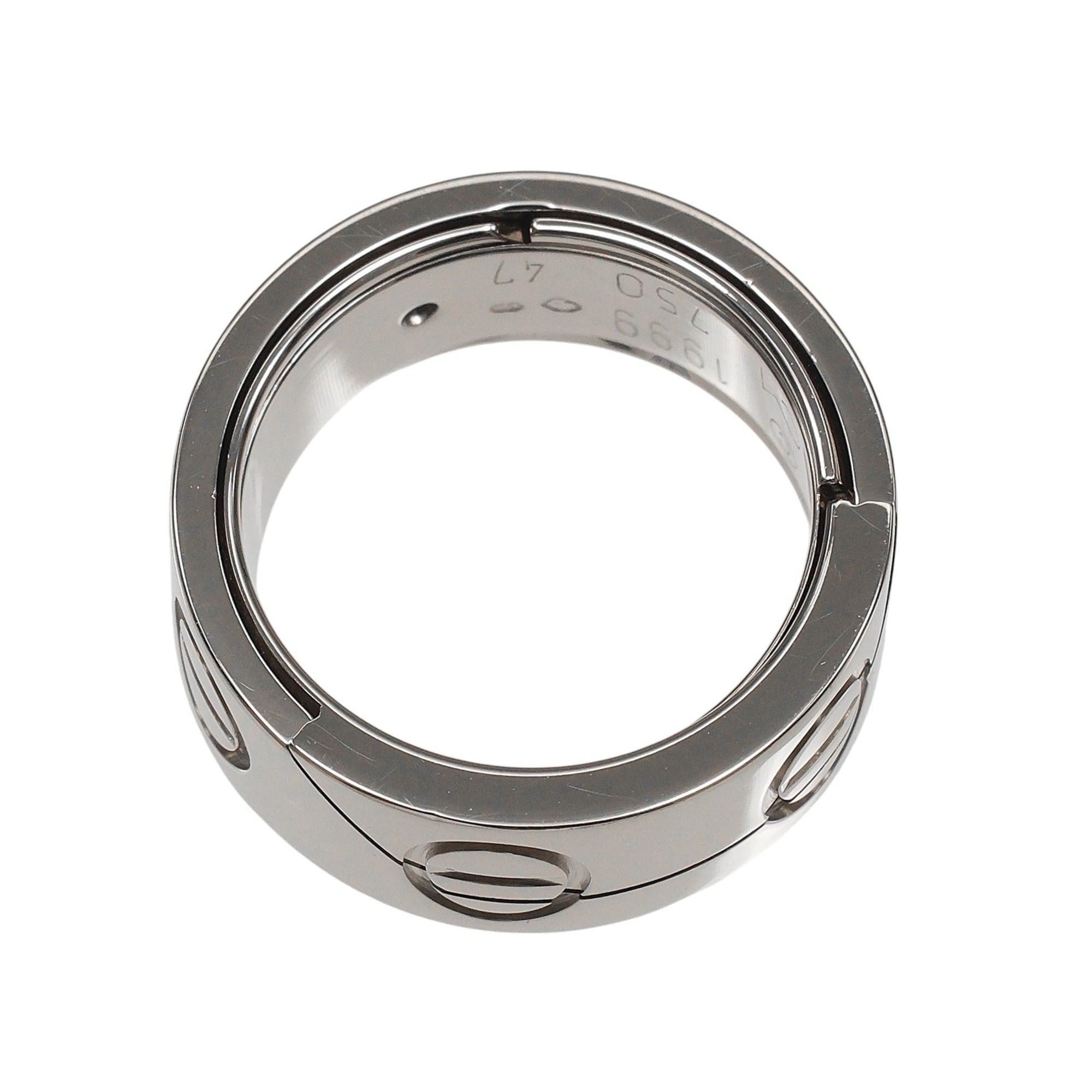 Cartier Cartier Astro Love Ring, Size 7, 18K White Gold, Approx. 11.6g Size ONE SIZE - 8 Thumbnail