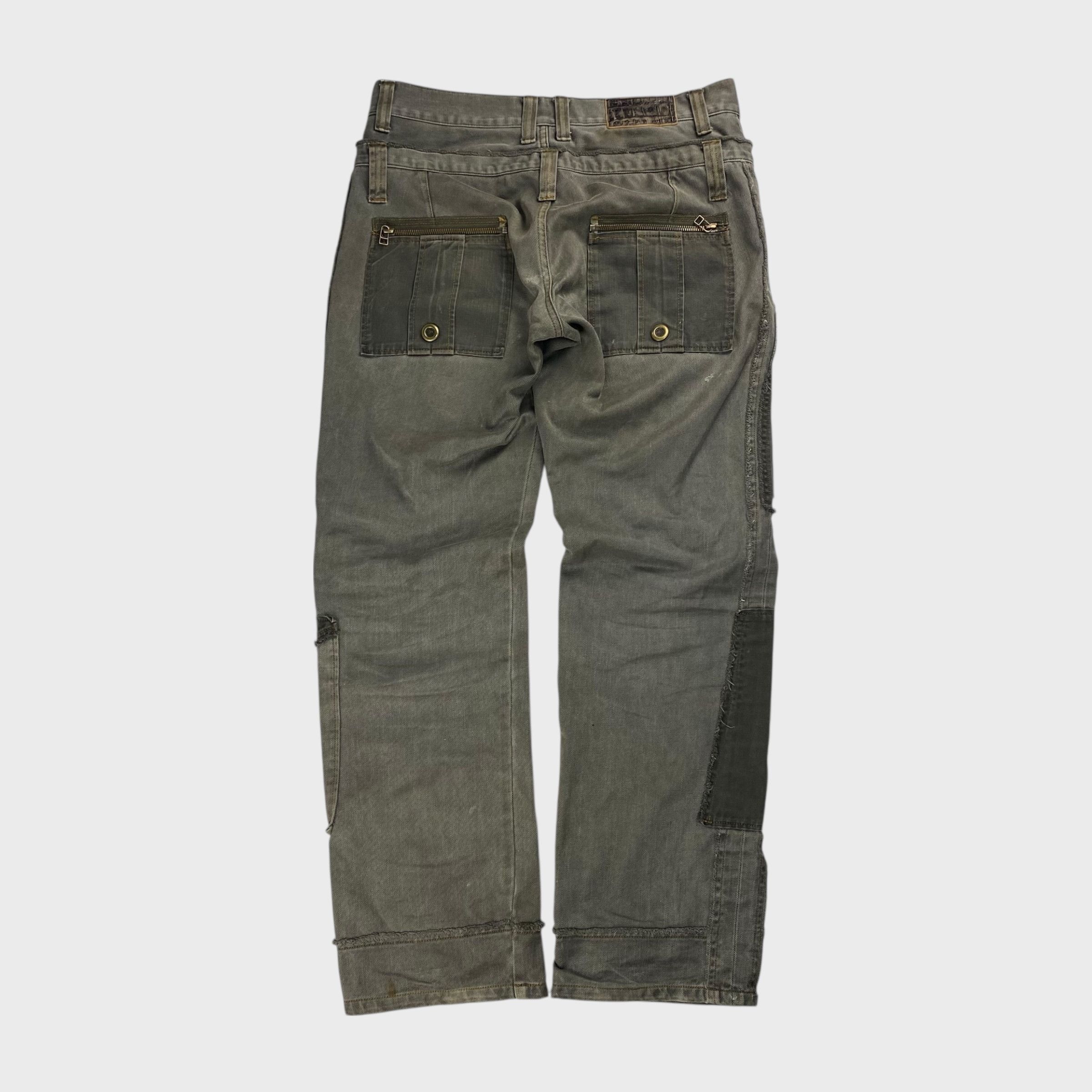 Vintage Whole9 00s Denim Pants Size W33 Size US 33 - 2 Thumbnail