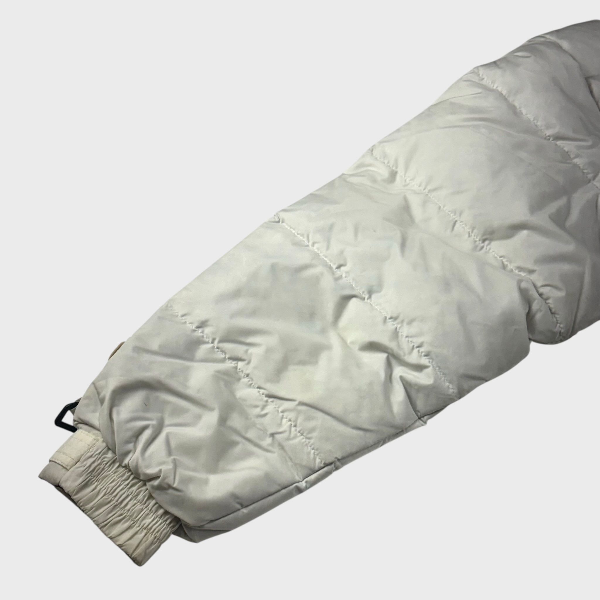 Vintage Baar 90s Down Jacket White Size 2XL Size US XXL / EU 58 / 5 - 5 Thumbnail
