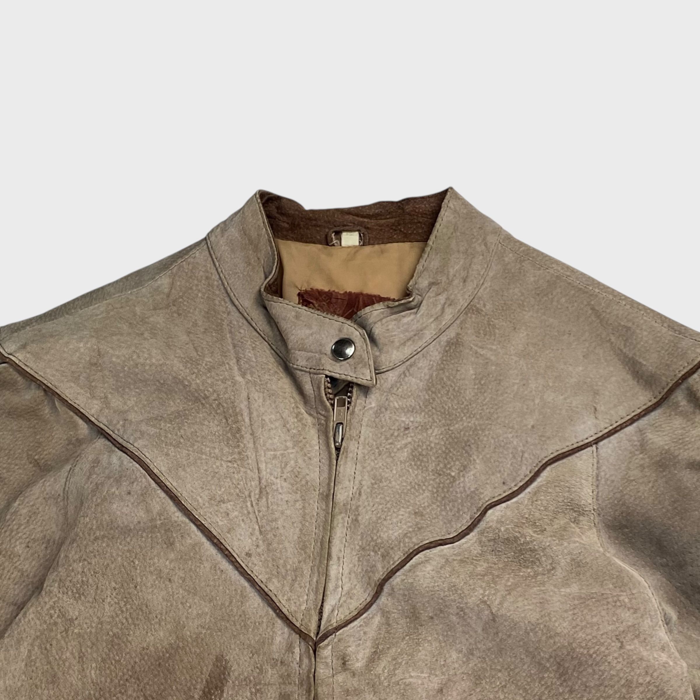 Sears Sears 70s Leather Jacket Size S Size US S / EU 44-46 / 1 - 5 Thumbnail