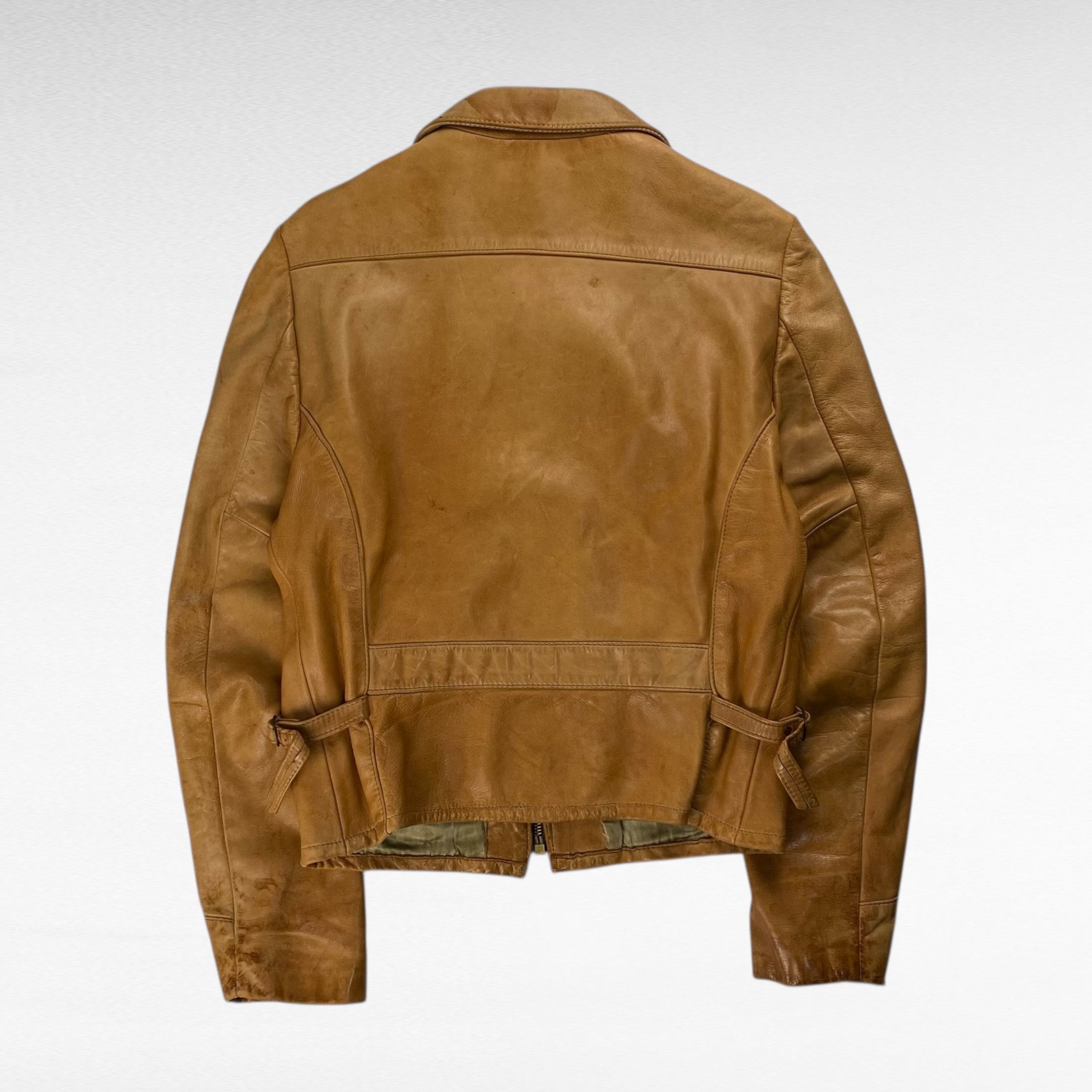 Vintage unknown Leather Jacket Brown Size S Size US S / EU 44-46 / 1 - 2 Thumbnail