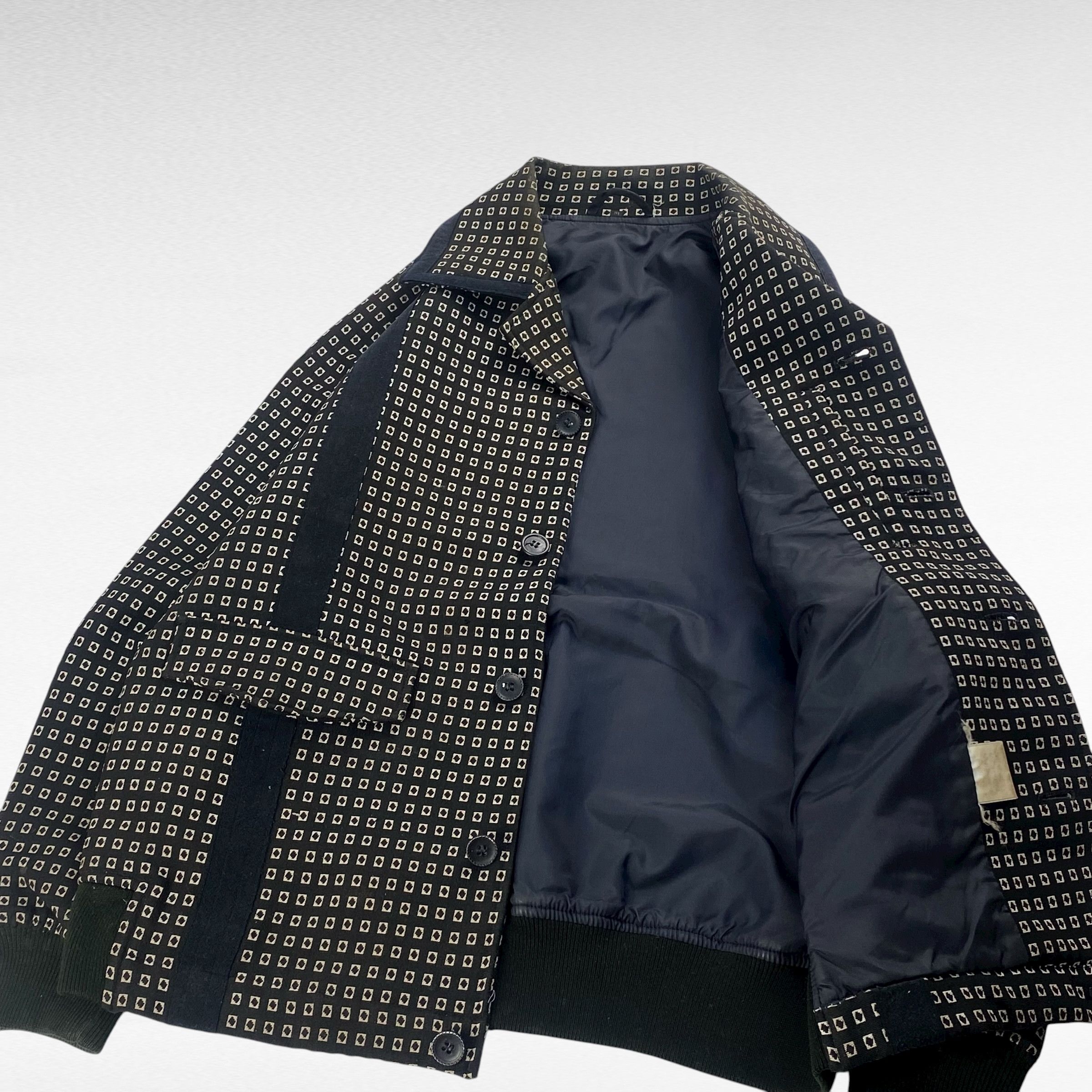 Vintage unknown Open Collar Jacket Size M Size US M / EU 48-50 / 2 - 4 Thumbnail