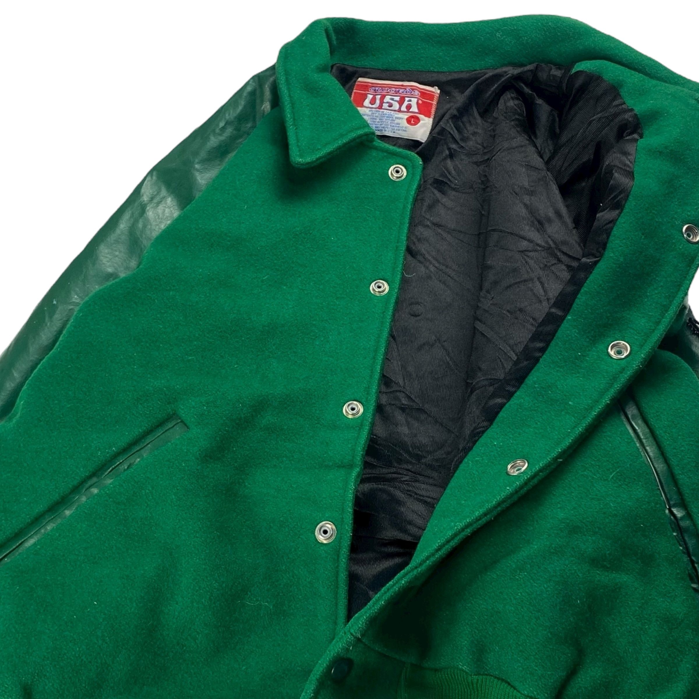 Vintage awards USA 90s Jacket Green Size L Size US L / EU 52-54 / 3 - 4 Thumbnail