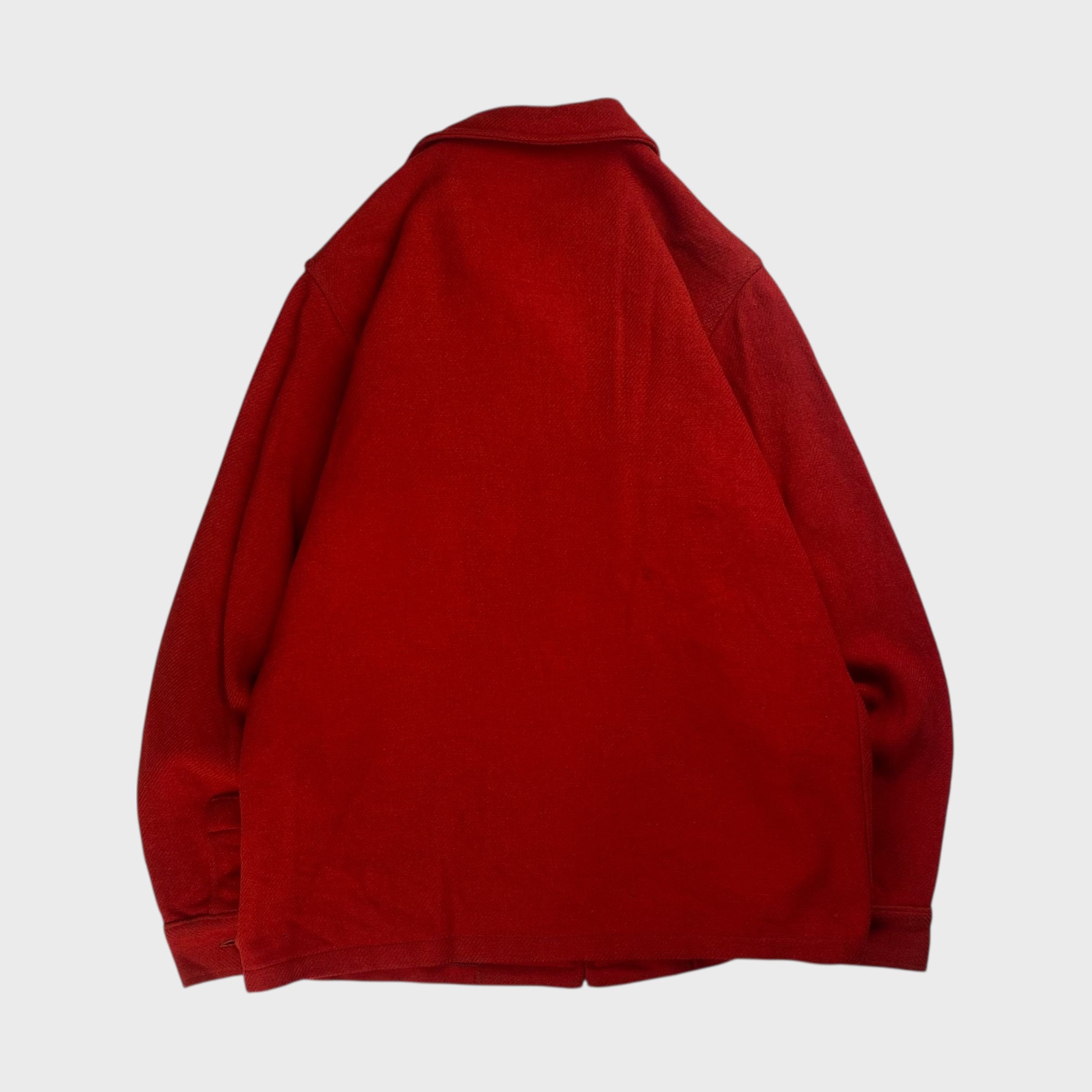 Vintage BOY SCOUTS AMERICAN 60s Wool Jacket Red Size M Size US M / EU 48-50 / 2 - 2 Thumbnail
