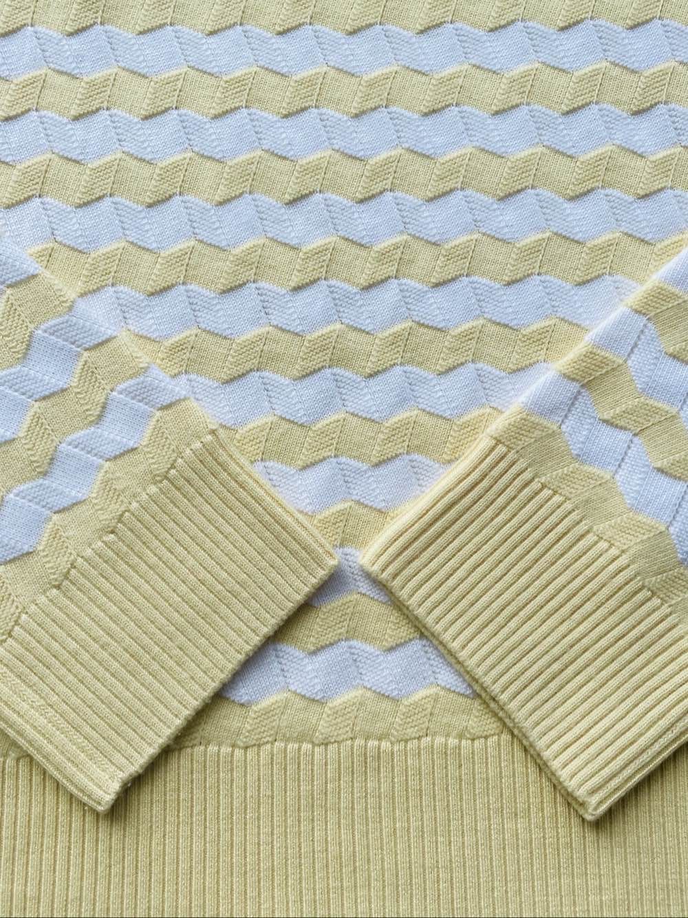Loro Piana Loro Piana Geometric Knit Sweater Size 38 Size XS / US 0-2 / IT 36-38 - 5 Thumbnail