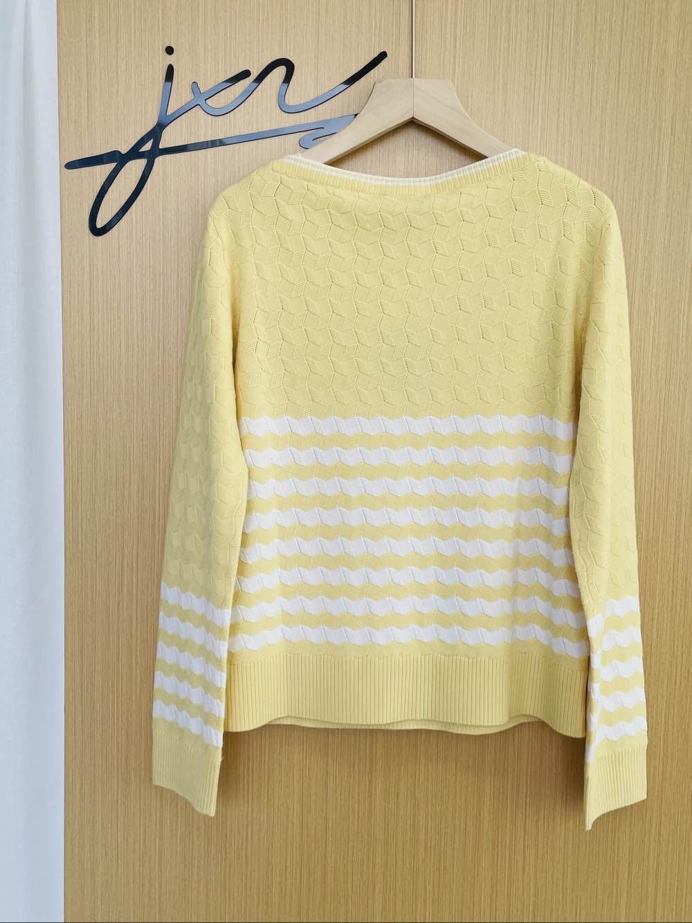 Loro Piana Loro Piana Geometric Knit Sweater Size 38 Size XS / US 0-2 / IT 36-38 - 2 Thumbnail