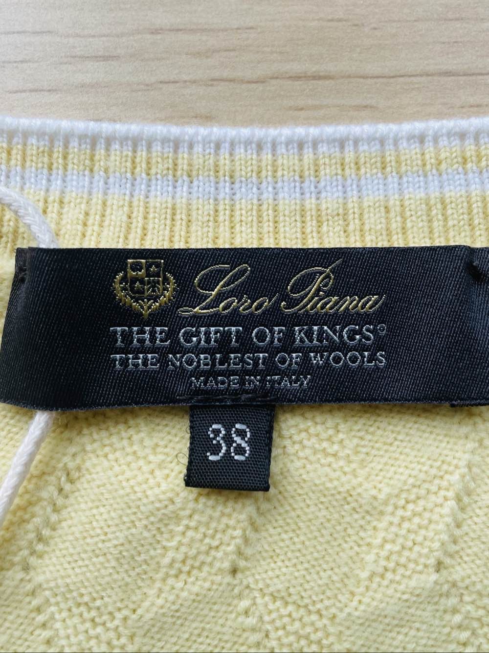 Loro Piana Loro Piana Geometric Knit Sweater Size 38 Size XS / US 0-2 / IT 36-38 - 3 Thumbnail