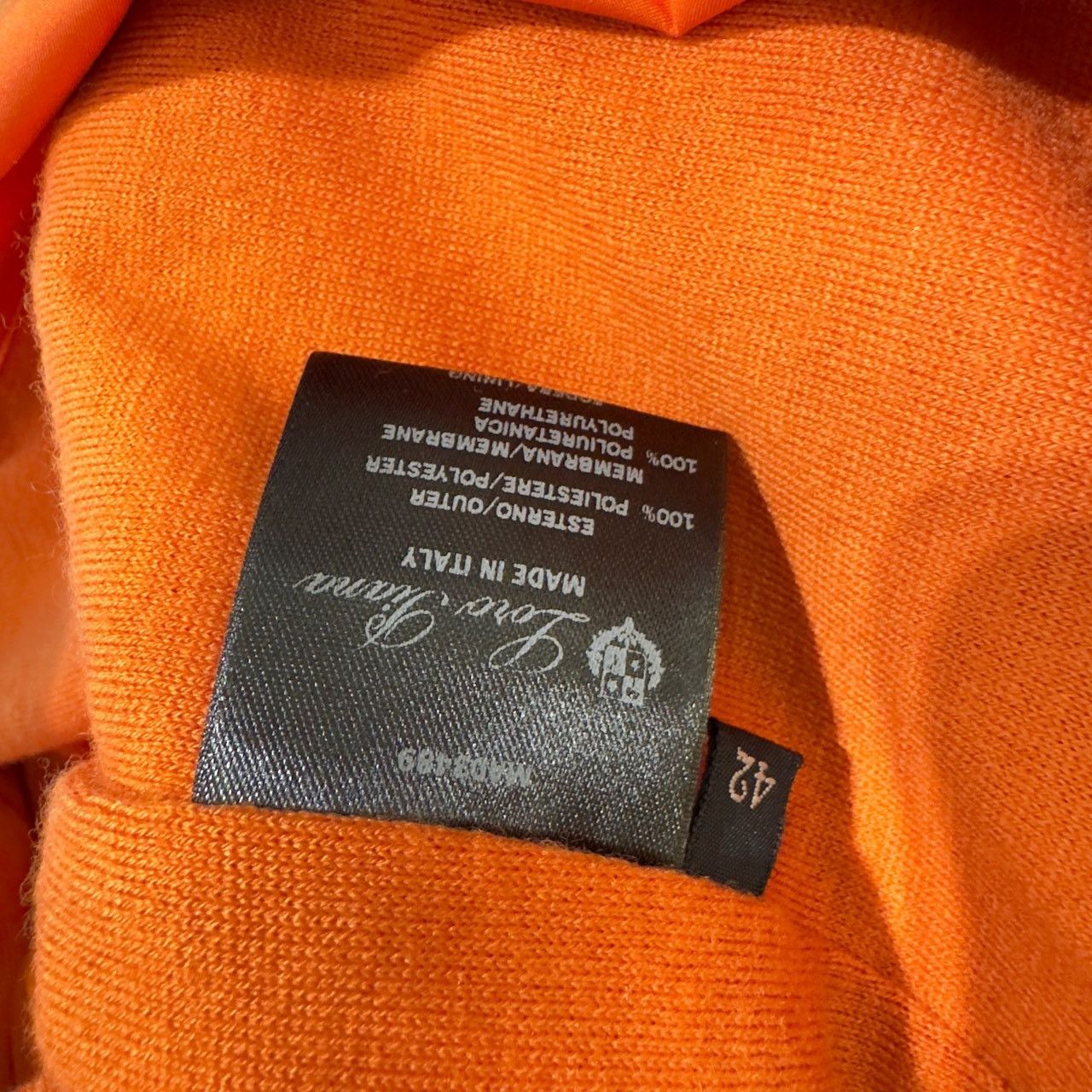 Loro Piana Loro Piana Storm System Jacket Orange Size 42 Size M / US 6-8 / IT 42-44 - 11 Thumbnail
