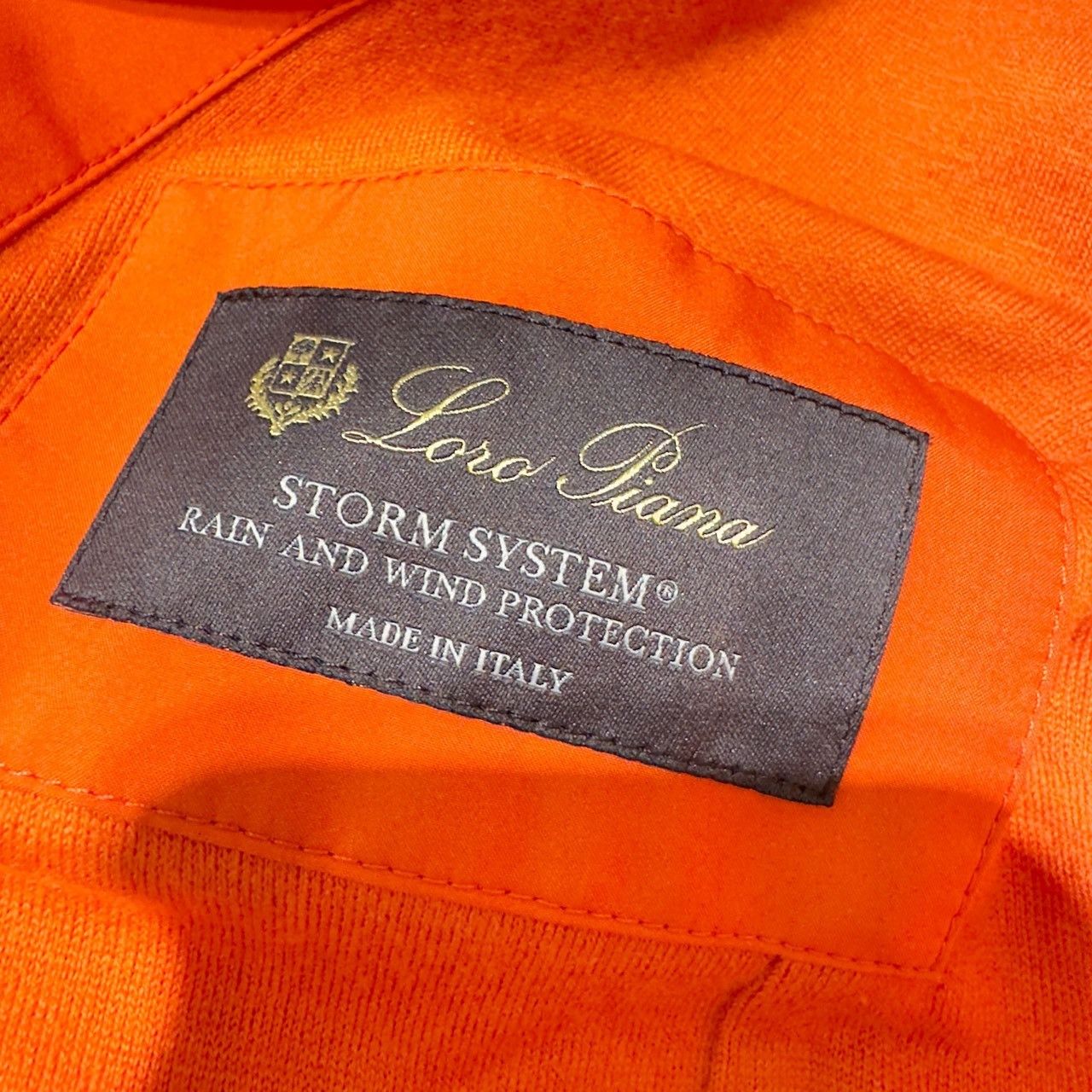 Loro Piana Loro Piana Storm System Jacket Orange Size 42 Size M / US 6-8 / IT 42-44 - 12 Thumbnail