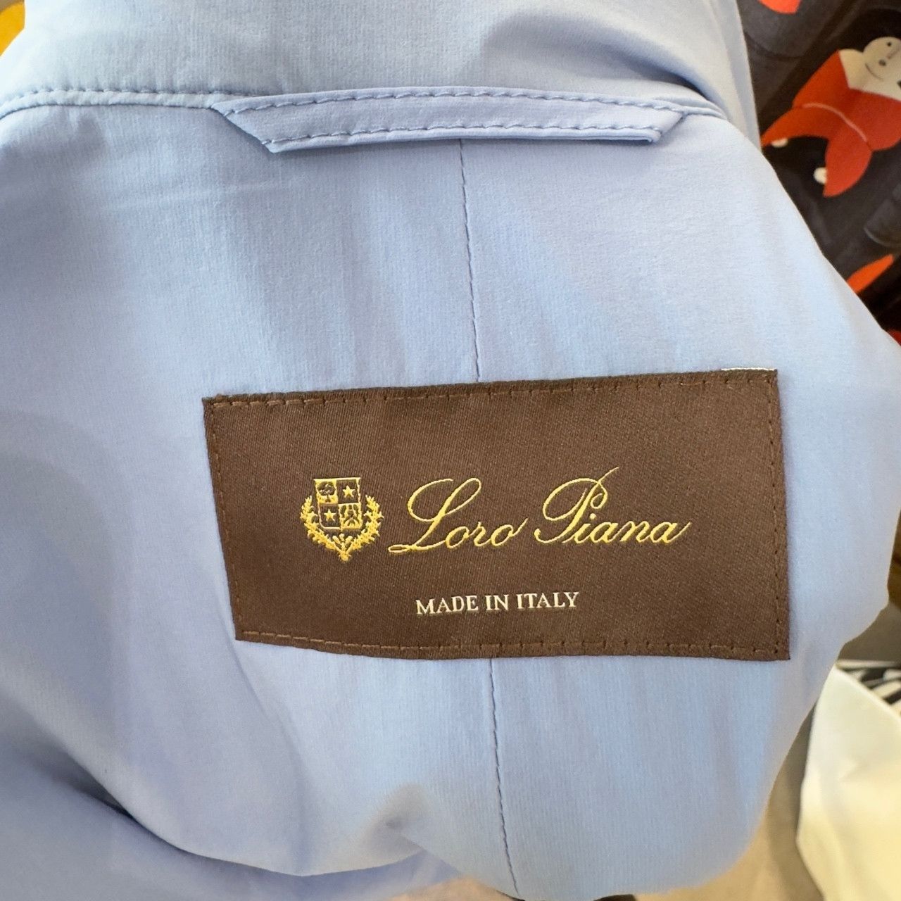 Loro Piana Loro Piana Blue Stand Collar Jacket Size 42 Size M / US 6-8 / IT 42-44 - 5 Thumbnail