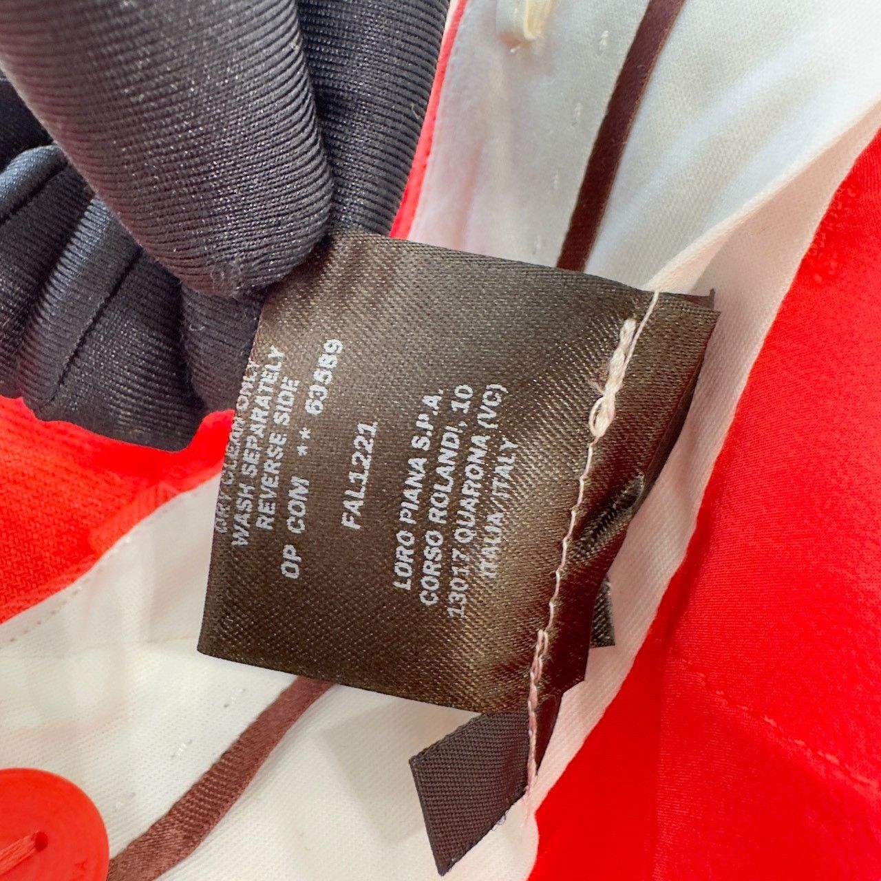 Loro Piana Loro Piana Orange Linen Pants Size 42 Size 28" / US 6 / IT 42 - 5 Thumbnail
