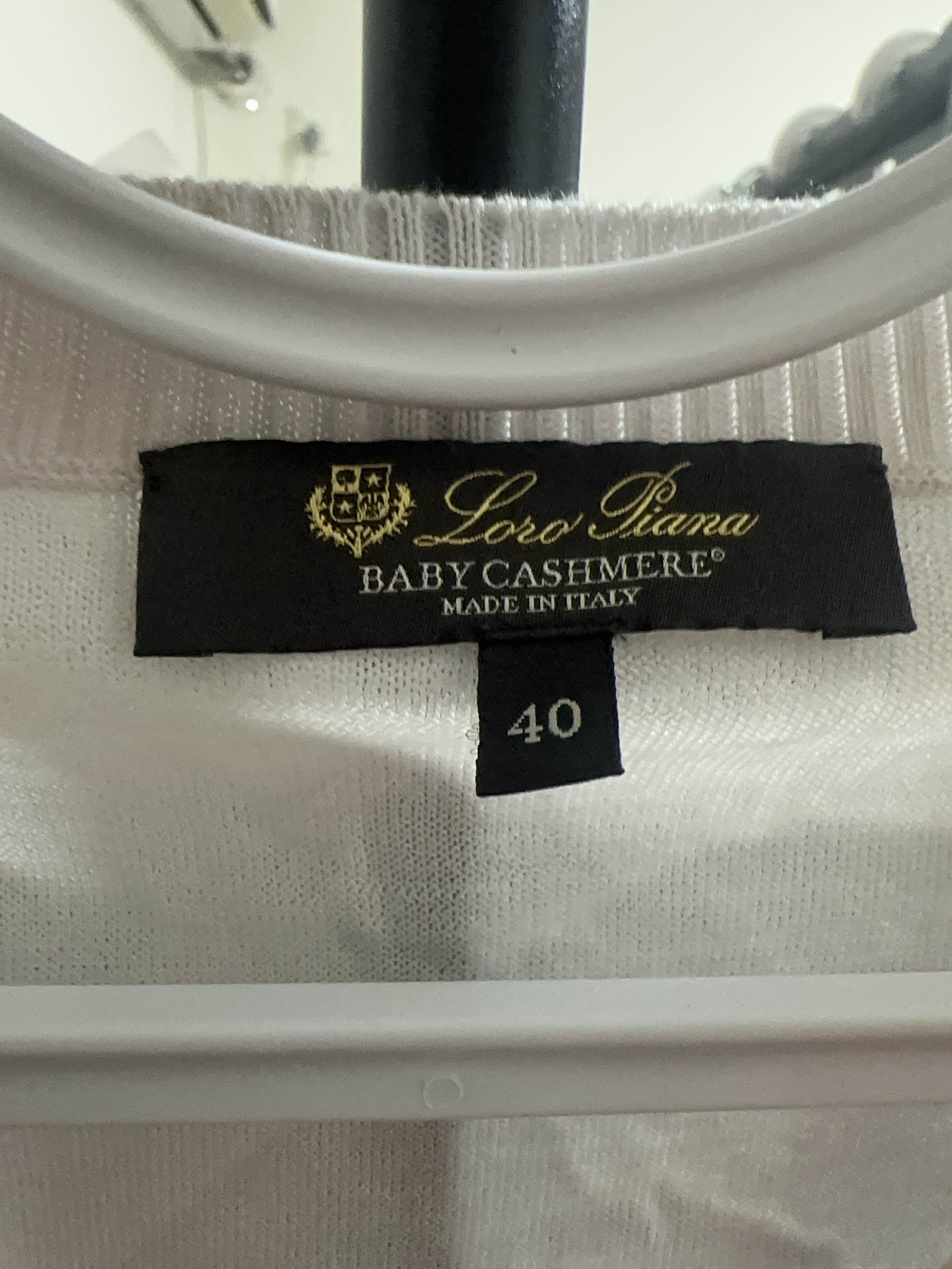 Loro Piana Loro Piana Baby Cashmere Cardigan Size IT 40 Size S / US 4 / IT 40 - 3 Thumbnail