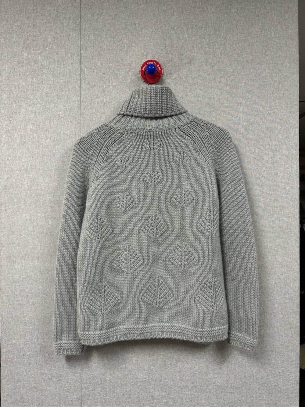 Loro Piana Loro Piana Leaf Pattern Turtleneck Sweater Size 40 Size S / US 4 / IT 40 - 2 Thumbnail