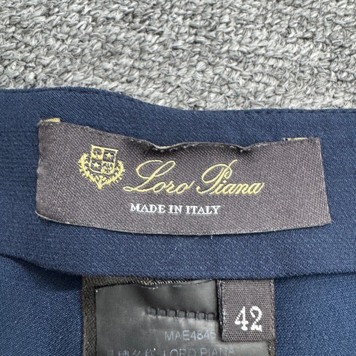 Loro Piana Loro Piana Silk Wool Blend Pants Size 42 Size 28" / US 6 / IT 42 - 3 Thumbnail