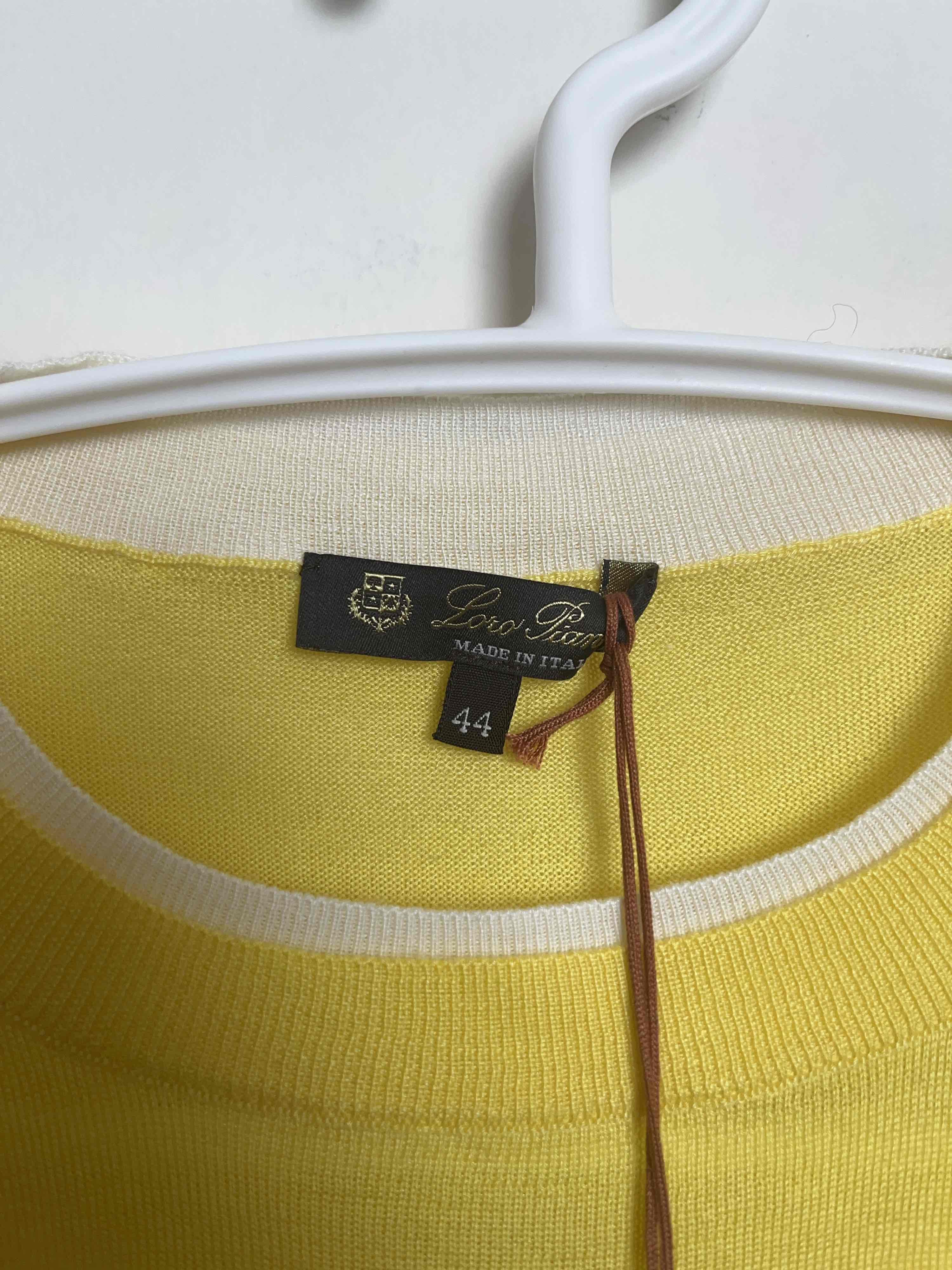 Loro Piana Loro Piana Cashmere Silk Short Sleeve Sweater Size S Size US S / EU 44-46 / 1 - 3 Thumbnail