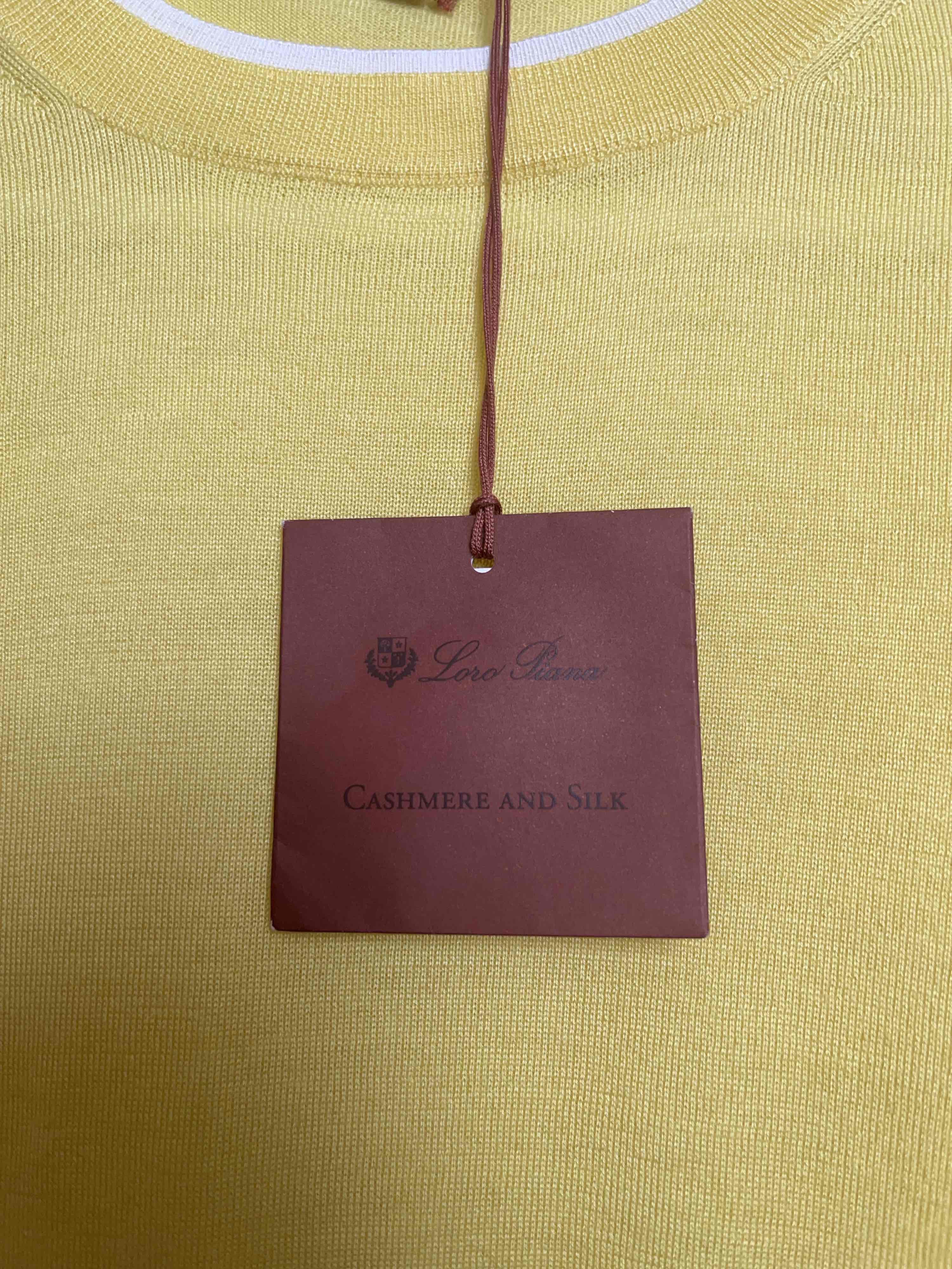 Loro Piana Loro Piana Cashmere Silk Short Sleeve Sweater Size S Size US S / EU 44-46 / 1 - 5 Thumbnail
