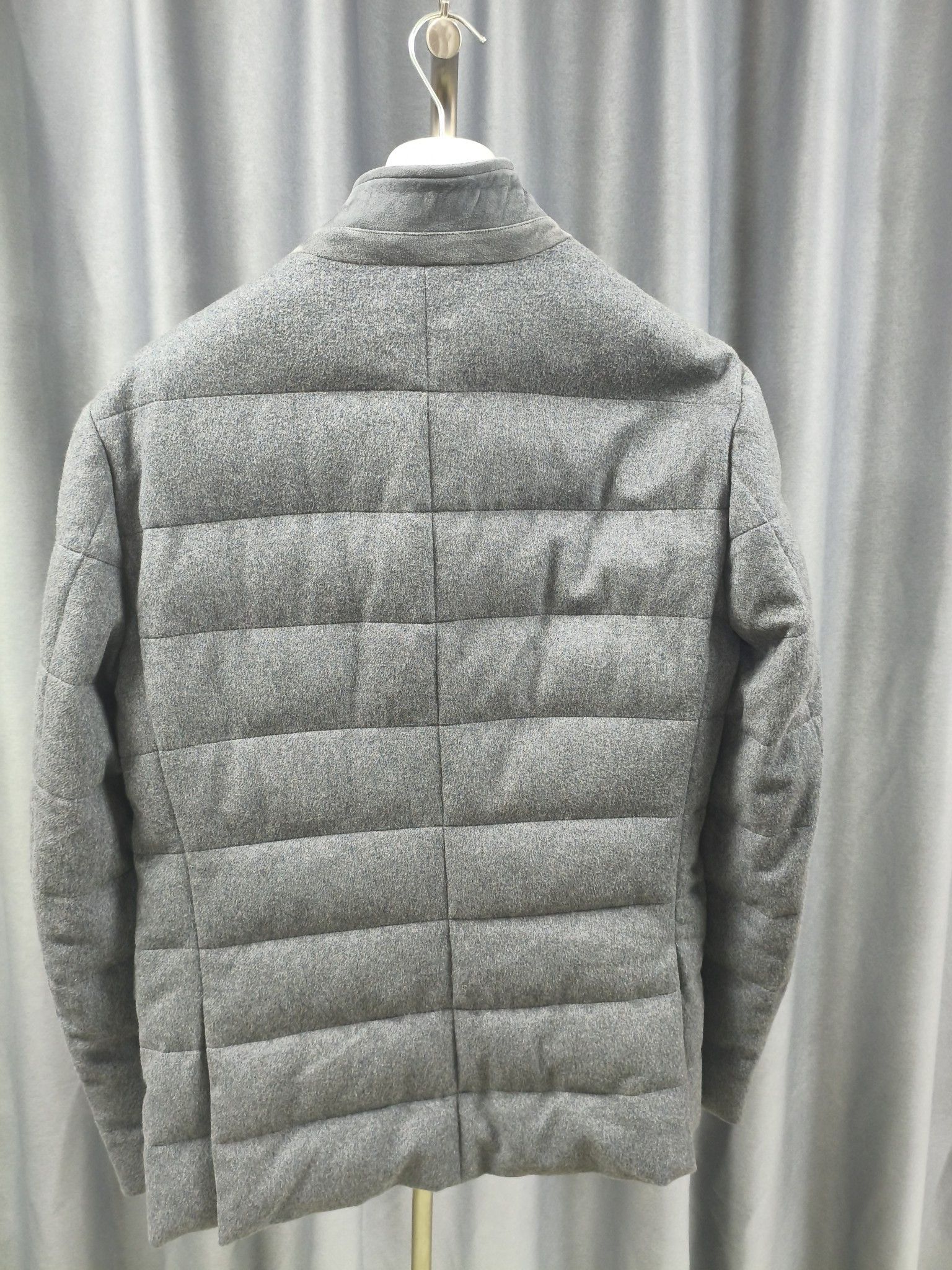 Loro Piana Loro Piana Quilted Suede Down Jacket Size S Size S / US 4 / IT 40 - 2 Thumbnail